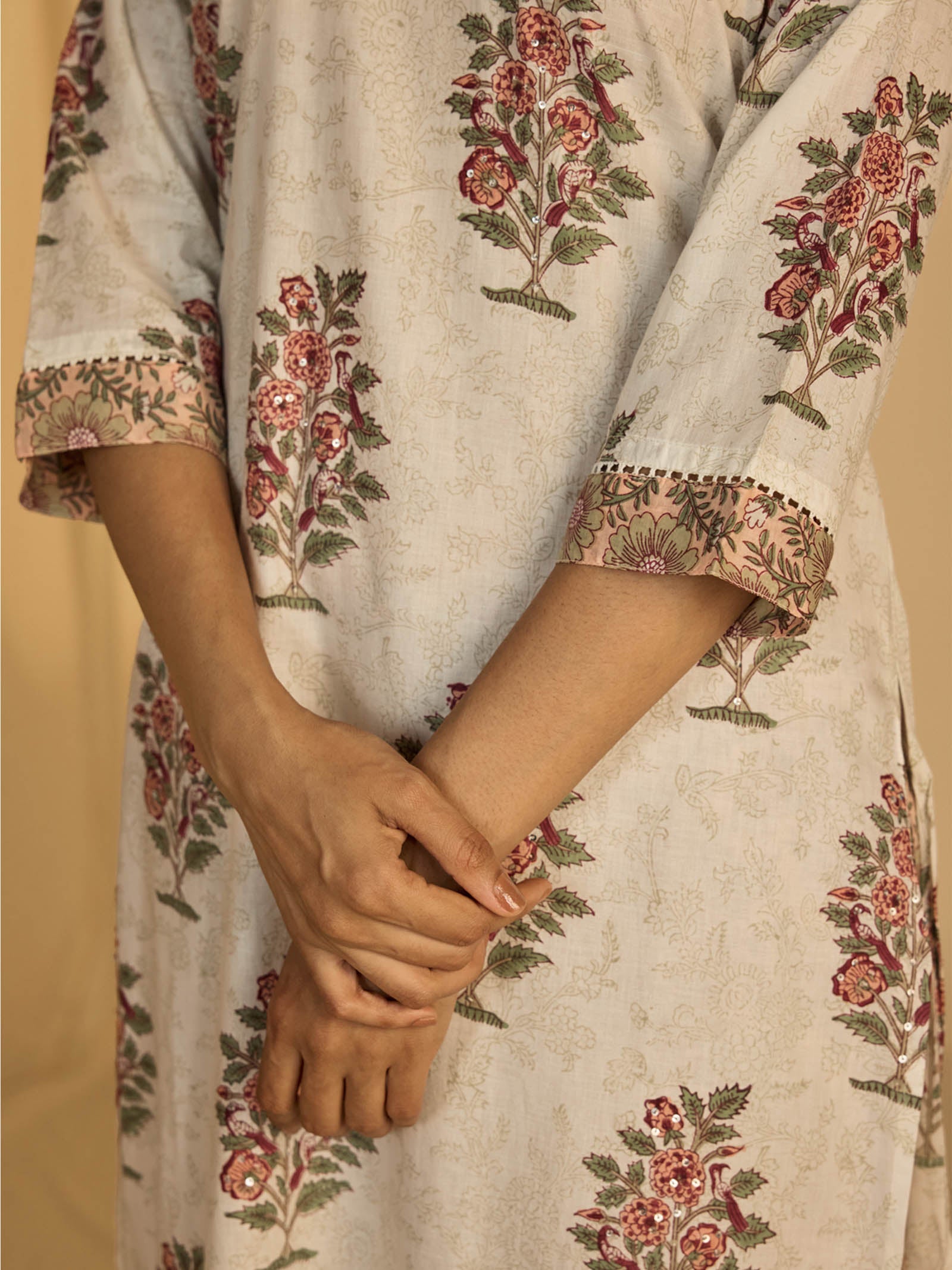 Bega Begum Cotton Kurta