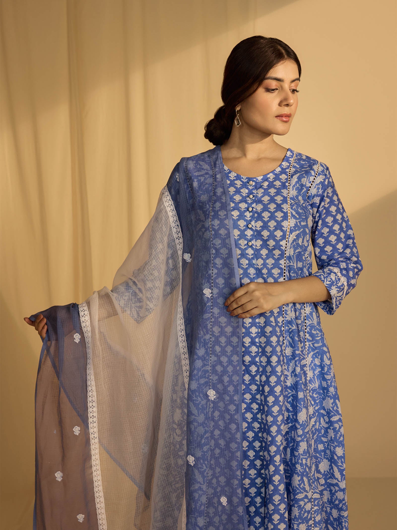 Neon Light Kota Dupatta
