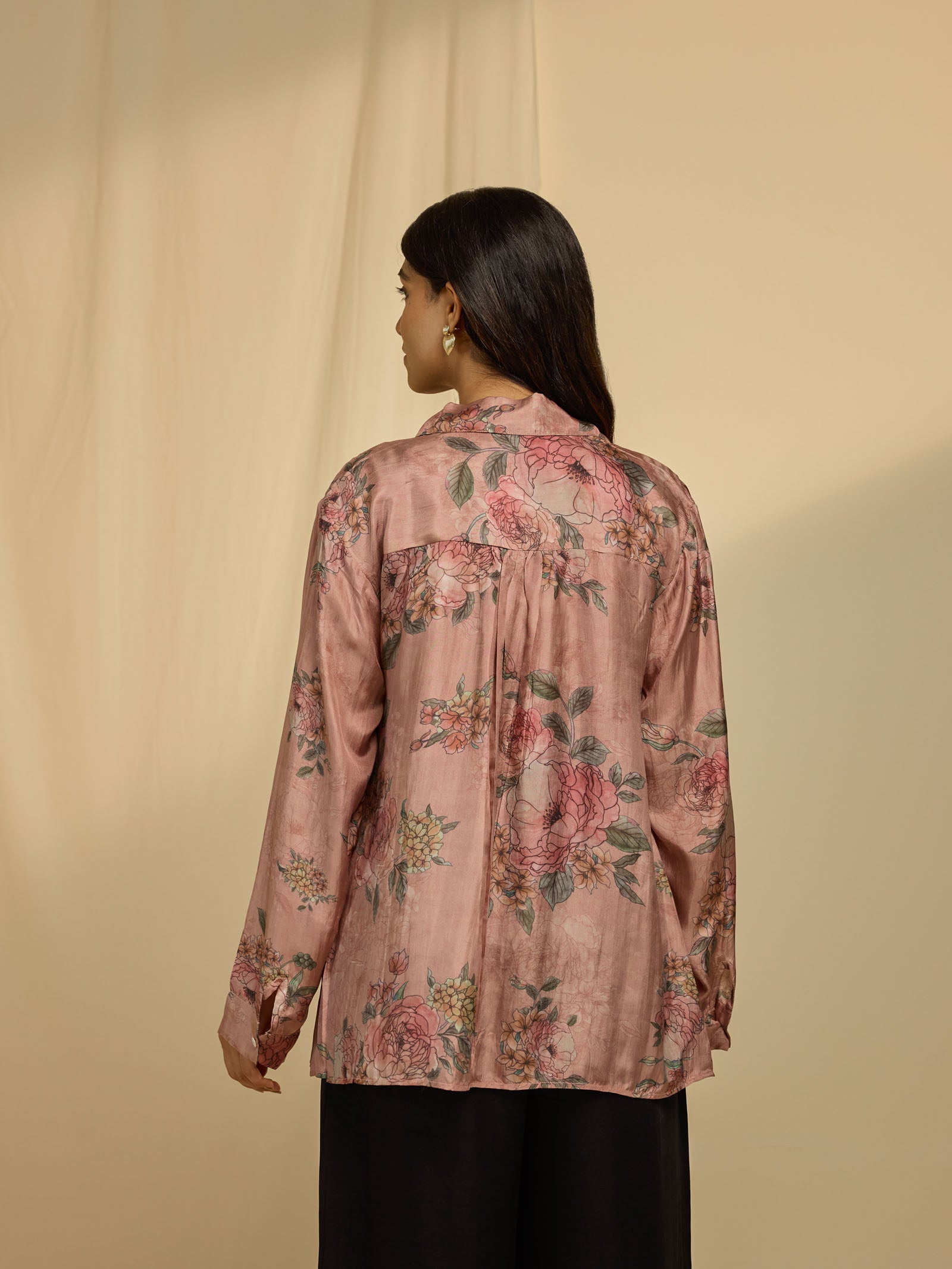 Vogue Silk Shirt - Brunch