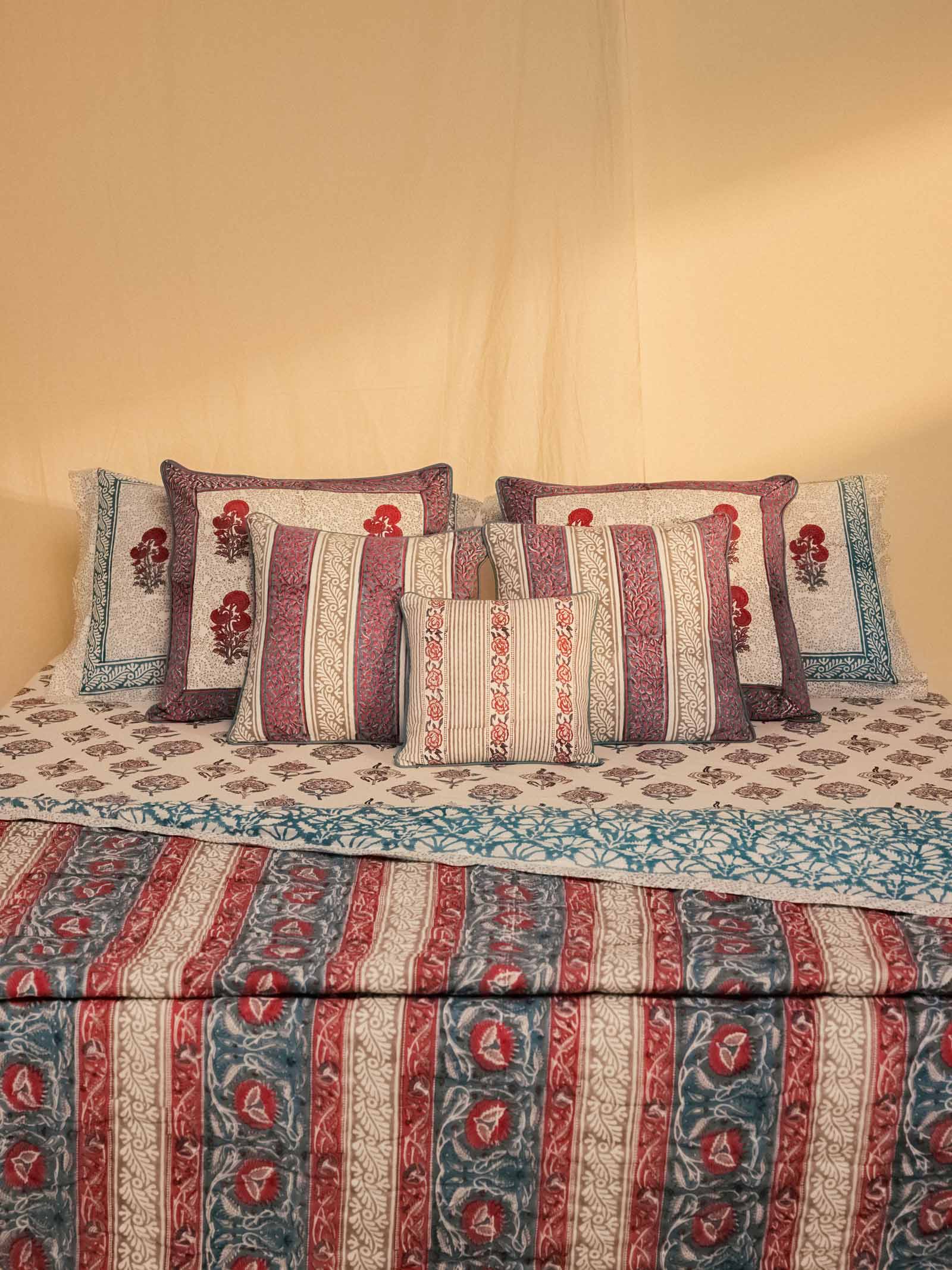 A Teal Tango Pillow Cover (Set of 2)