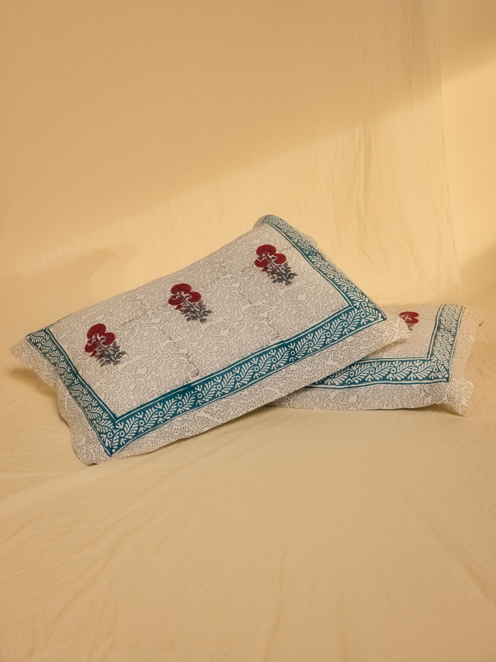 A Teal Tango Pillow Cover (Set of 2)
