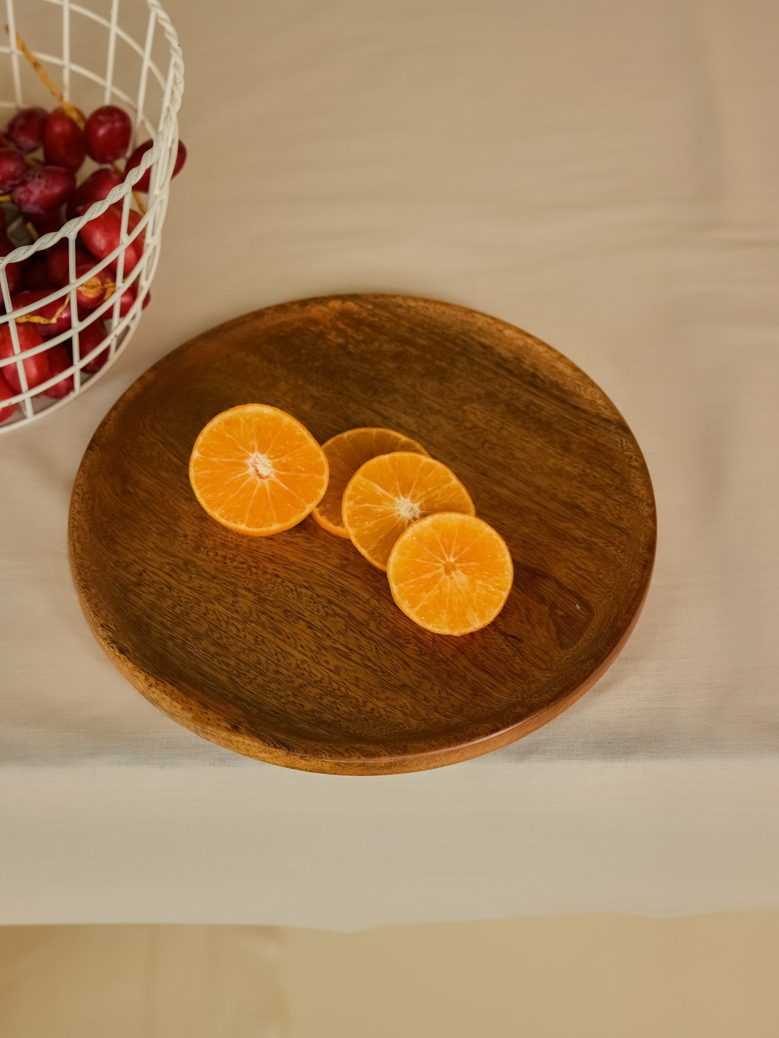 White Wire Basket