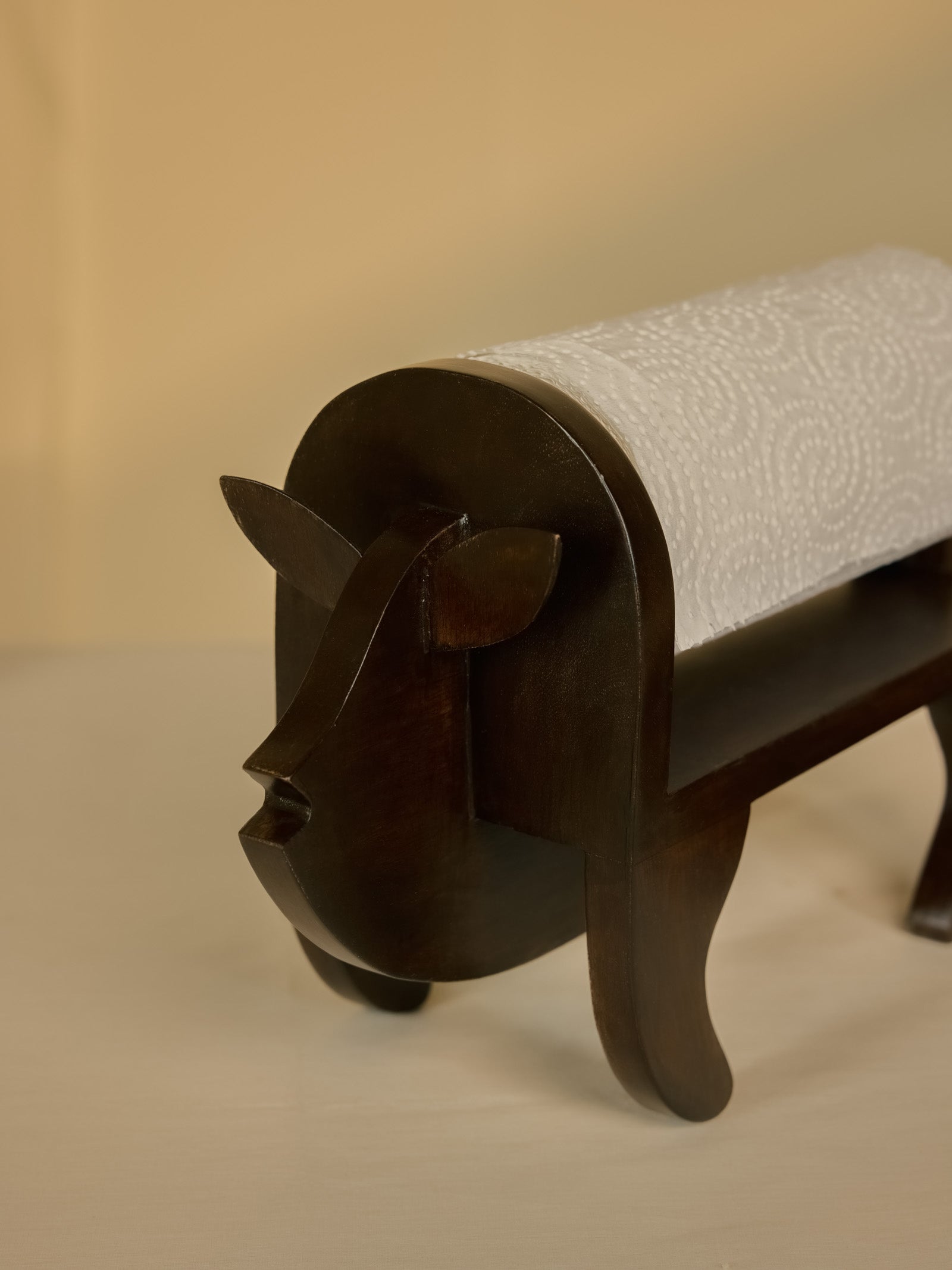 Kitchen Roll Holder - Pig