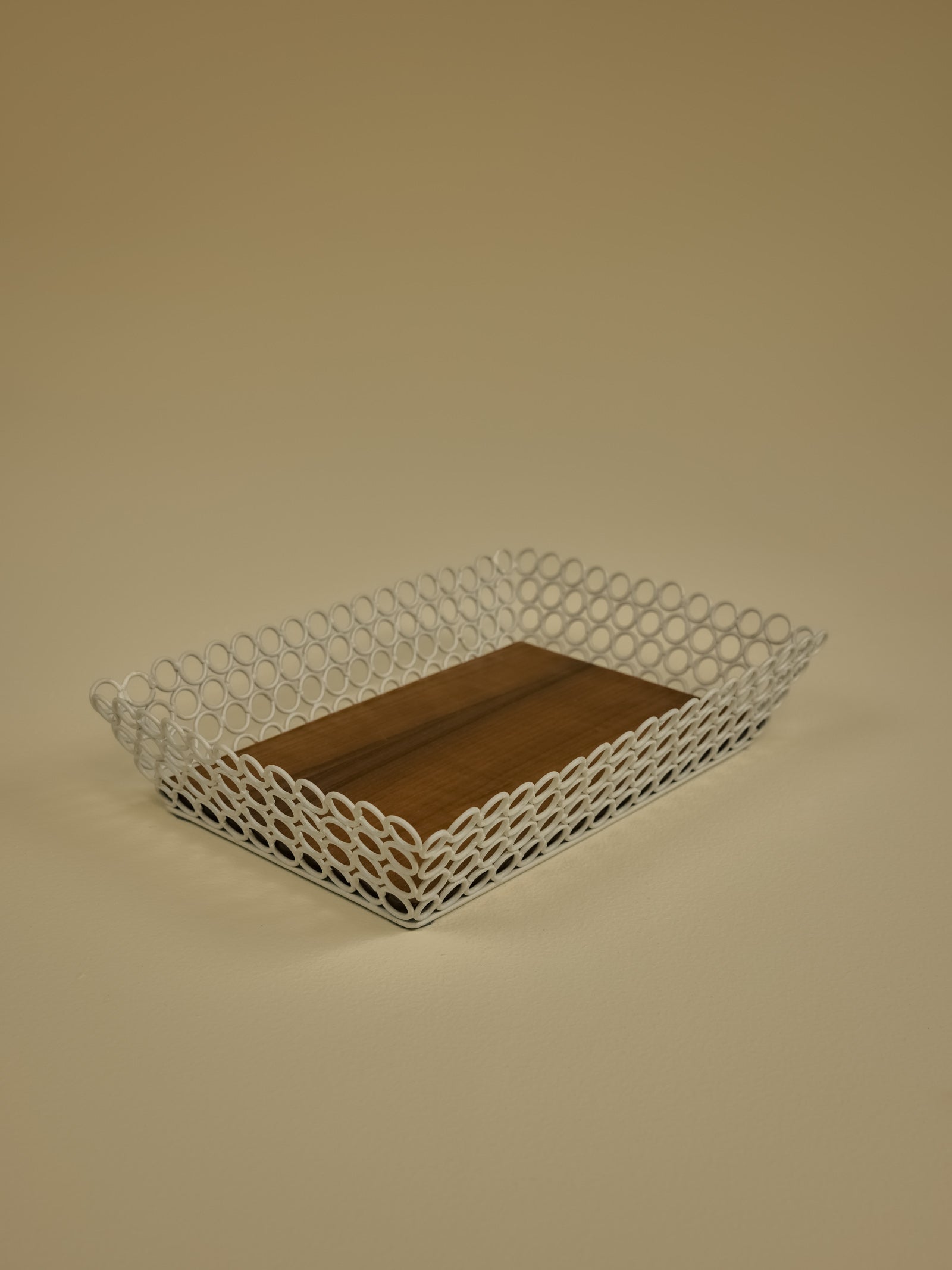 Jaali Basket - White