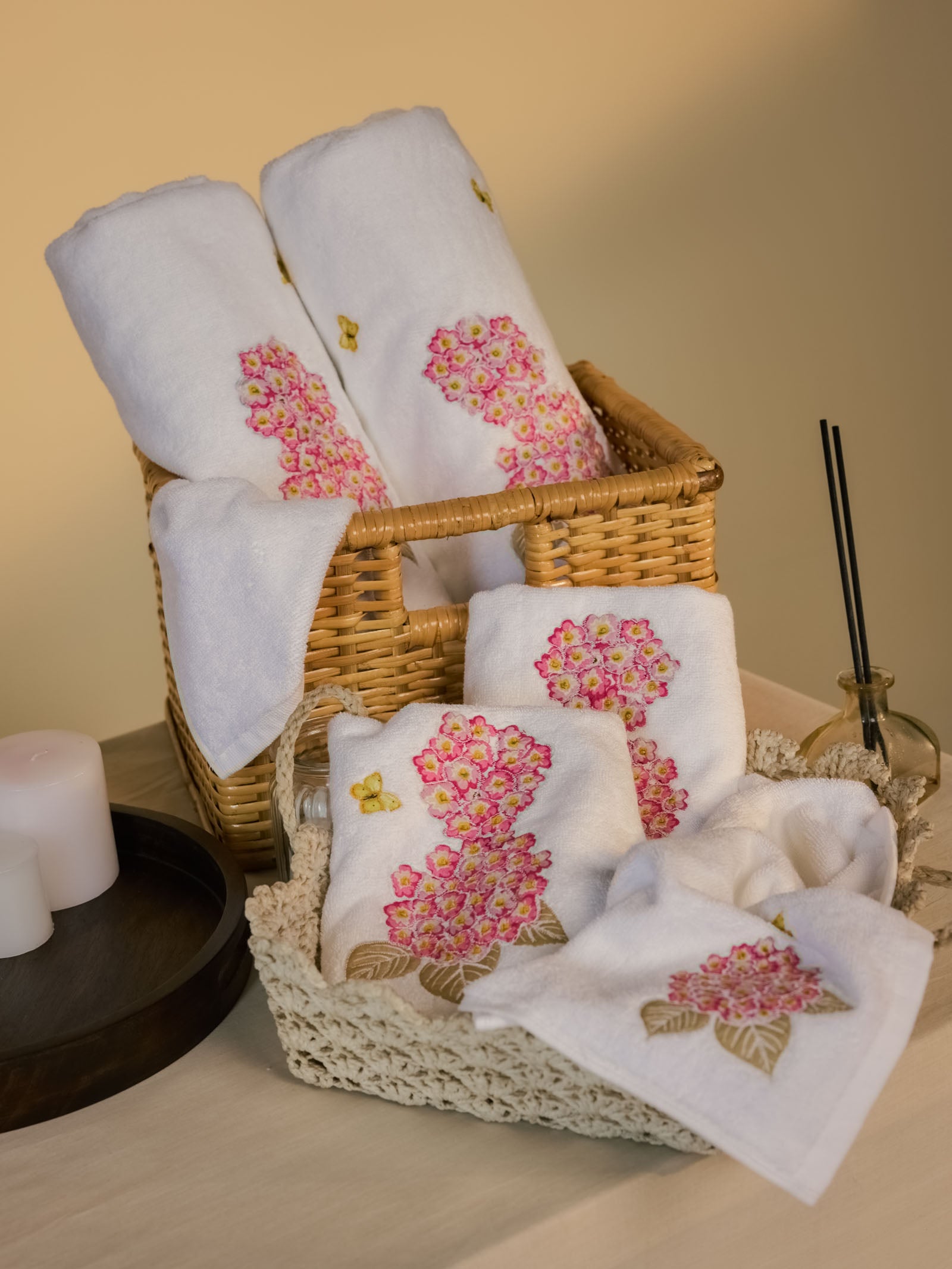 Heliotrope Face Towel (Set of 2)
