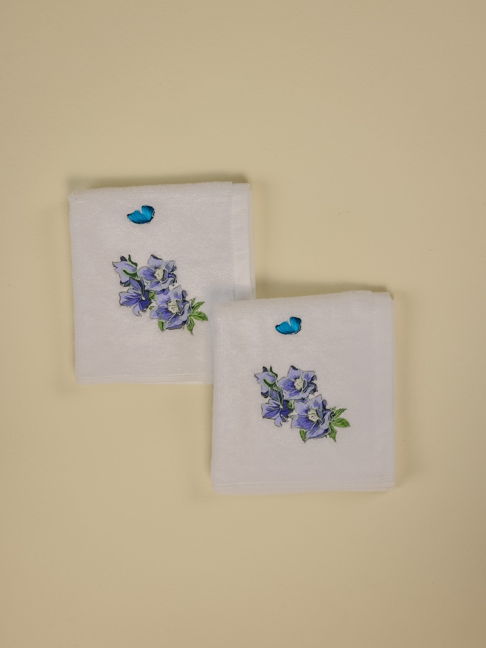 Larkspur Face Towel (Set of 2)