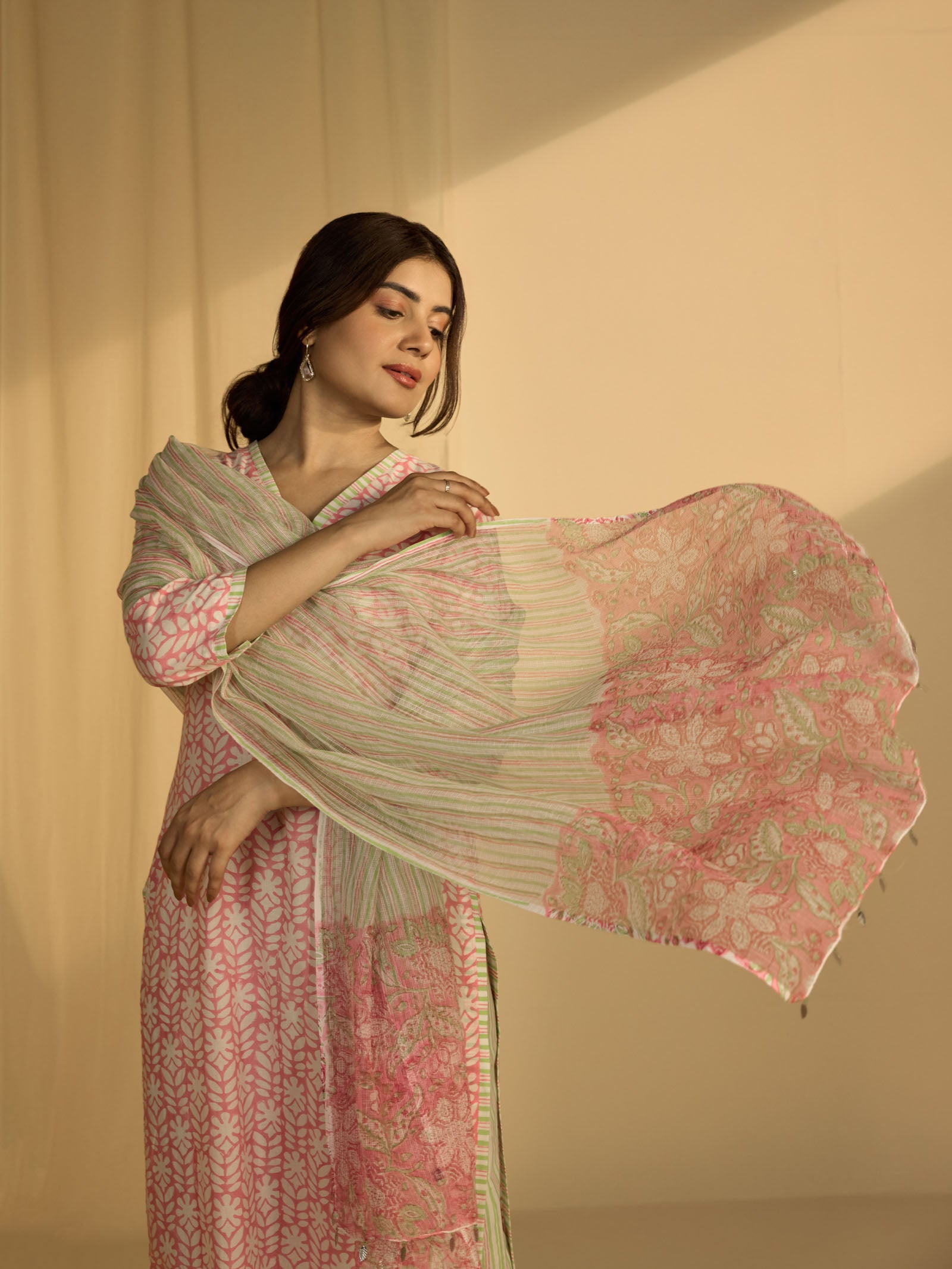 Tickled Pink Kota Dupatta
