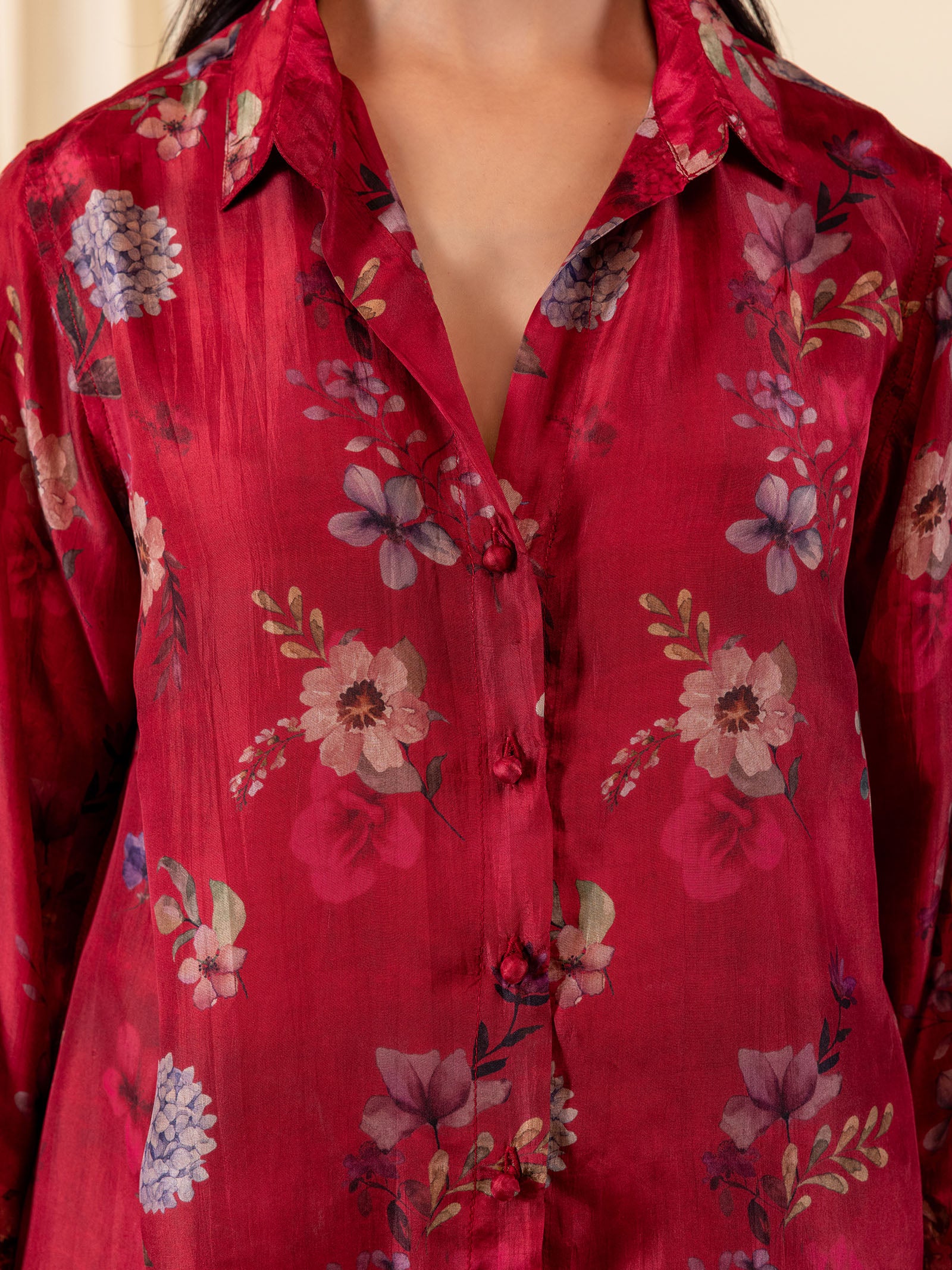 Vogue Silk Shirt - Morocco