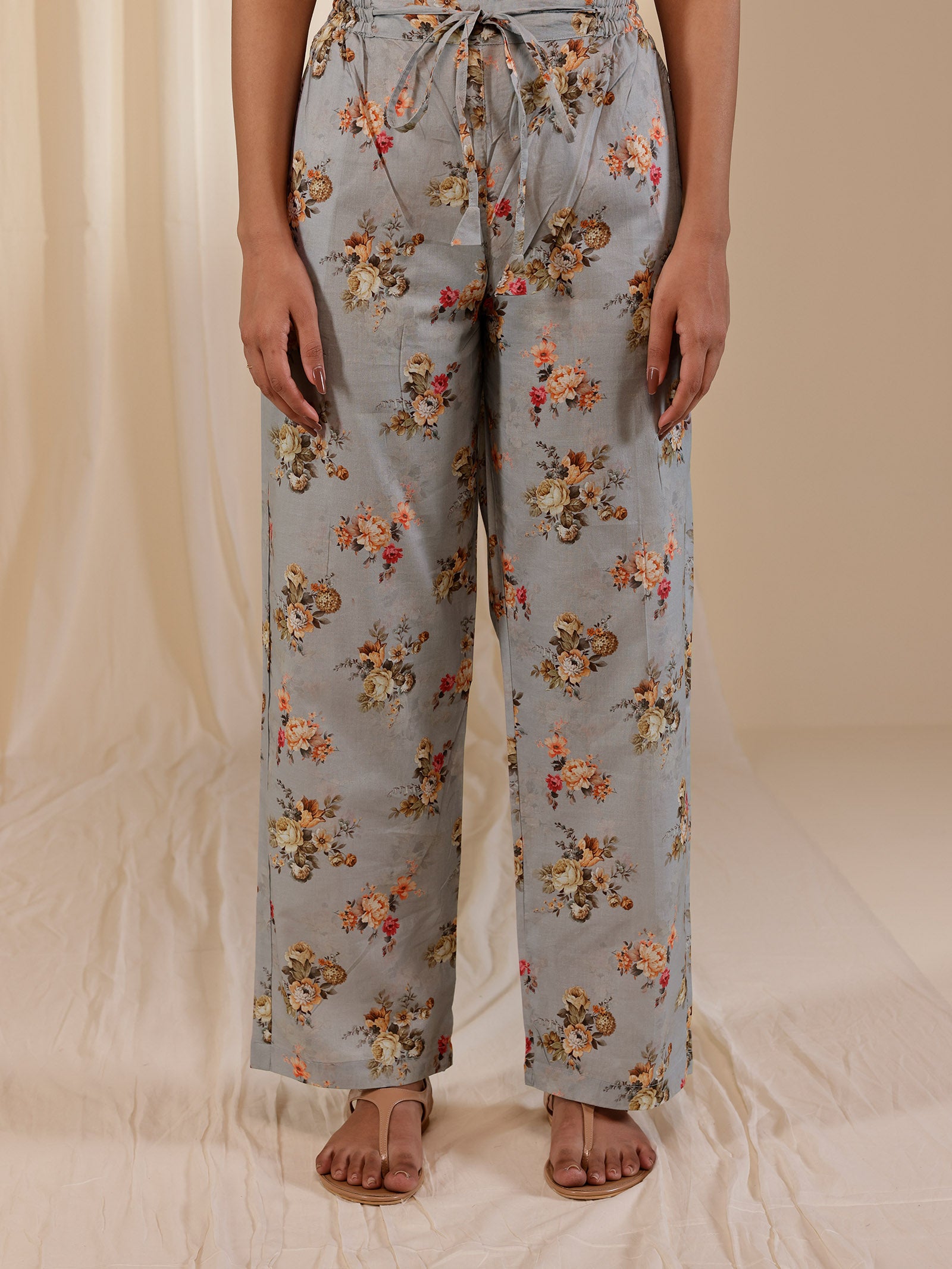 Bloom and Cozy Cotton Night Suit