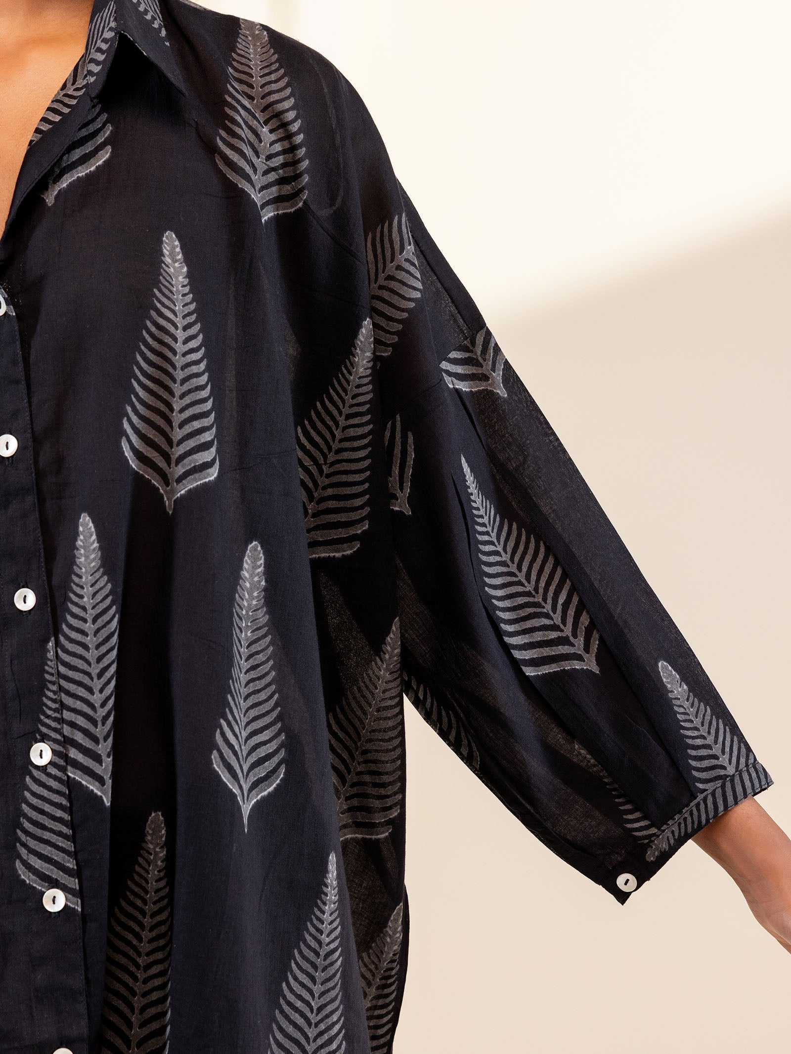 Madras Voile Shirt - Bg Tree