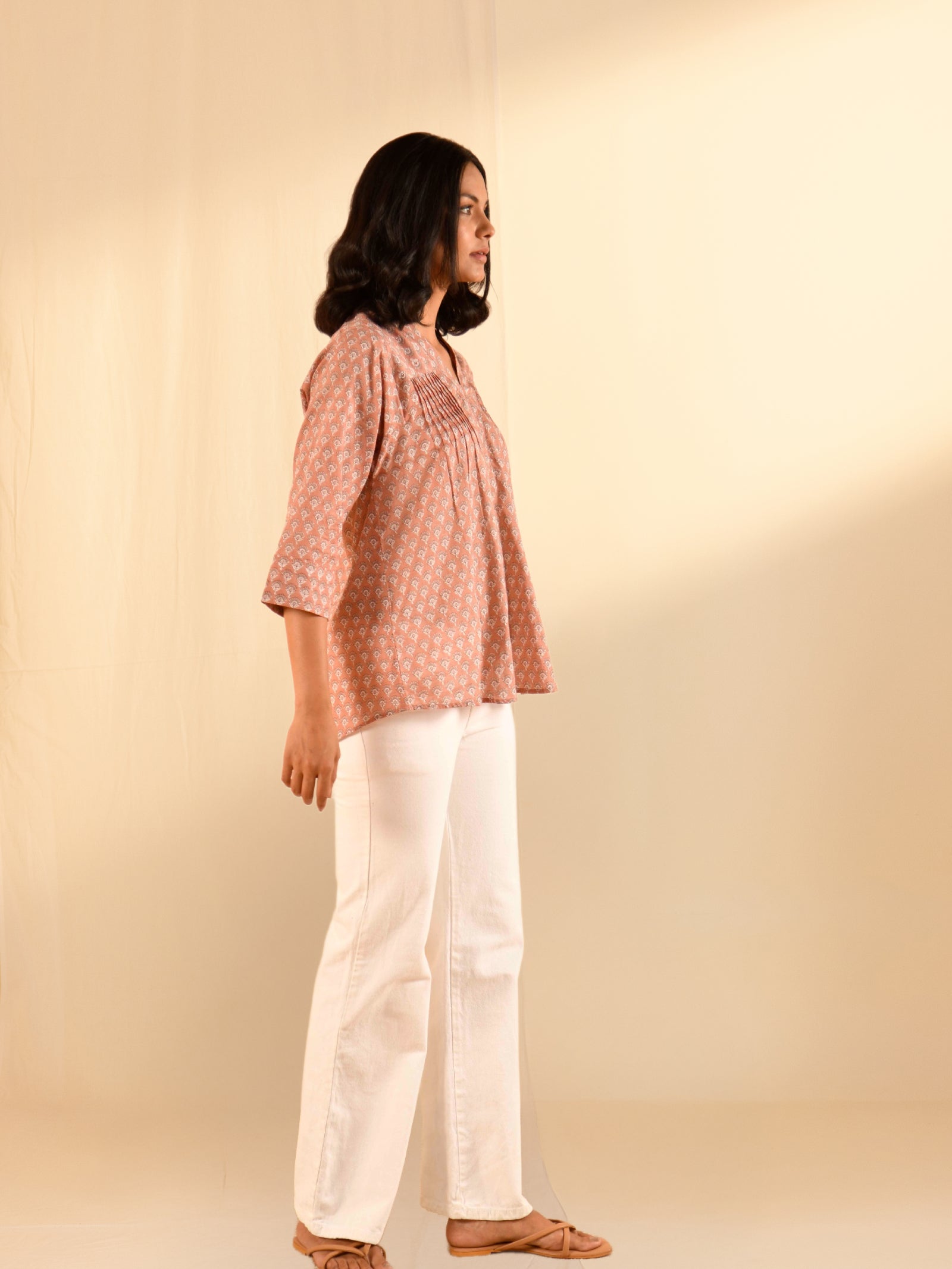 Earthy Roots Voile Kurti