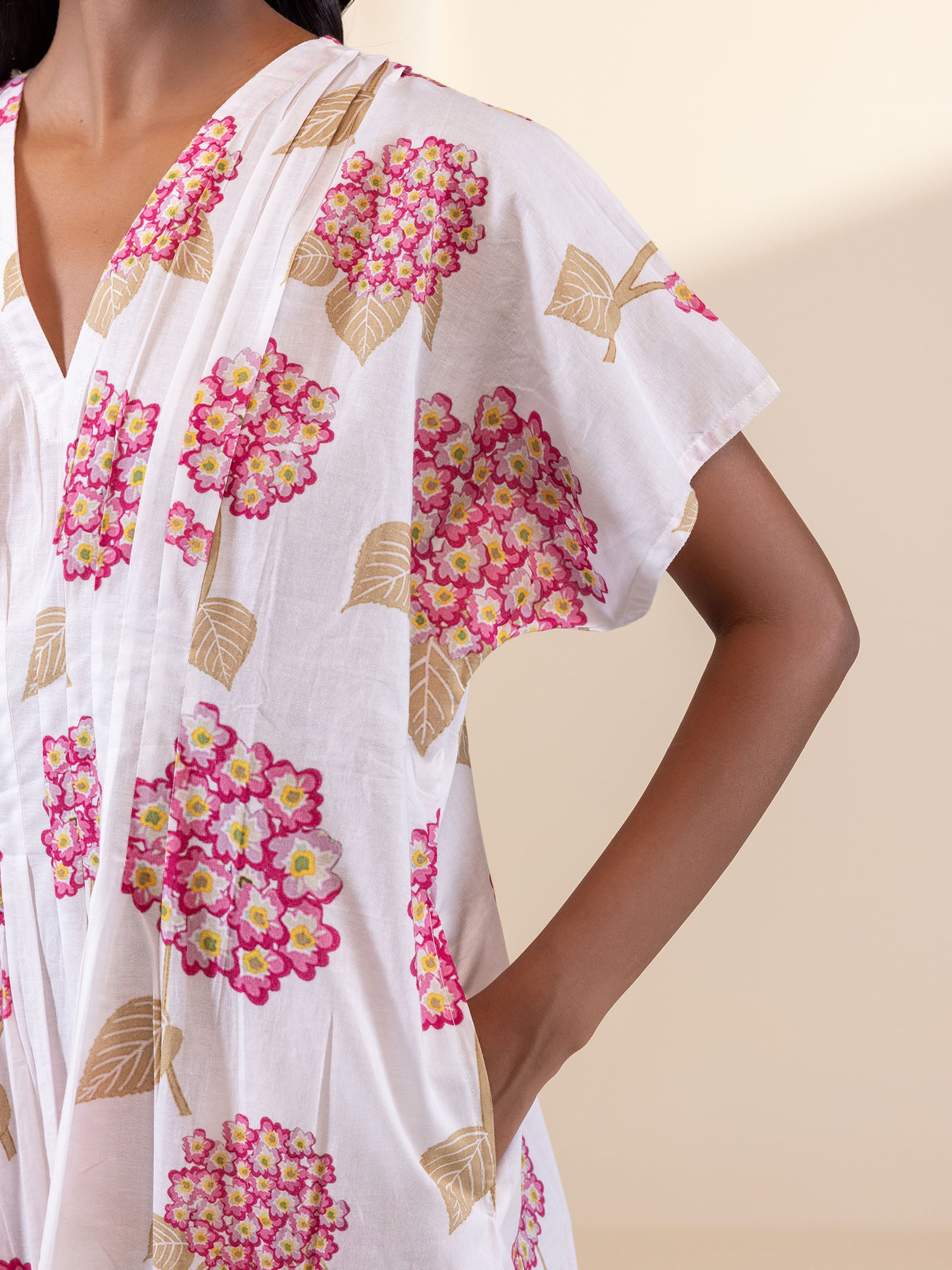 Heliotrope Bali Cotton Dress