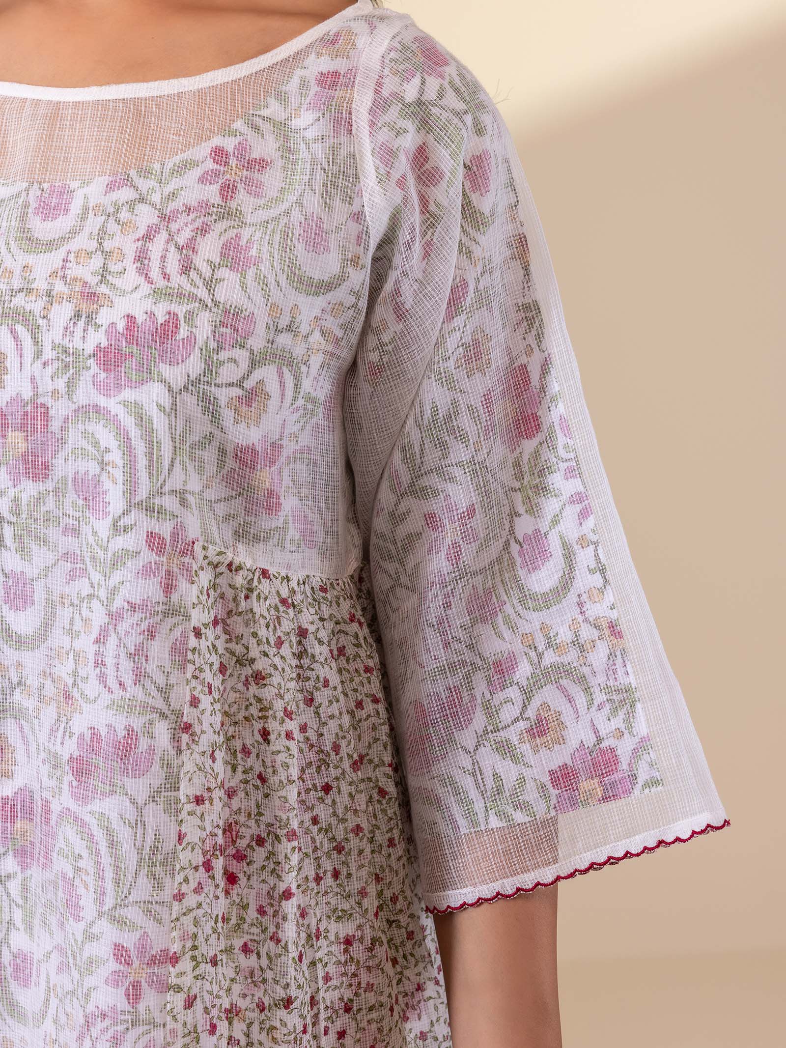 Inked Curls Cotton Tunic