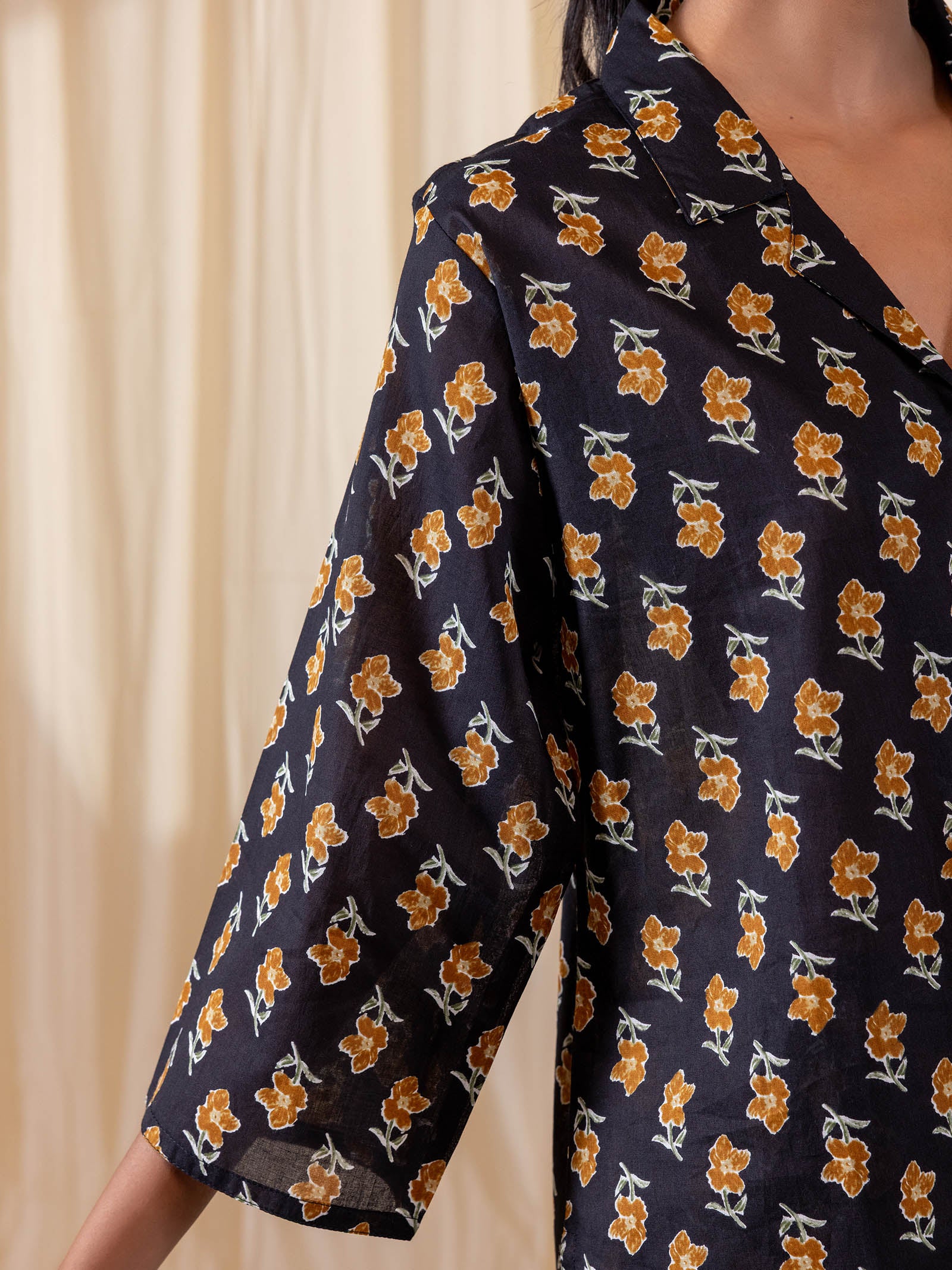 Magnolia Moon Cotton Night Suit