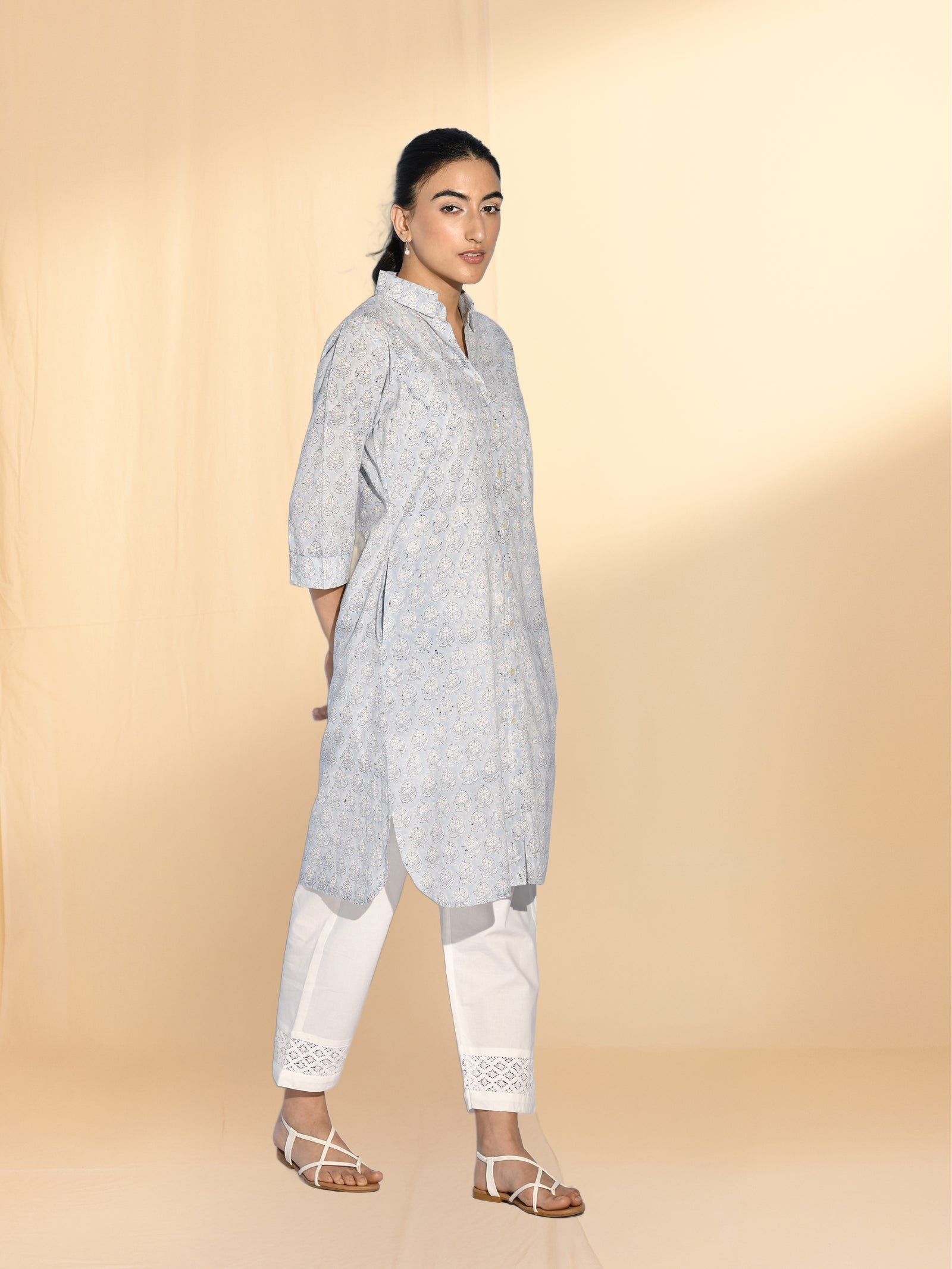 Nimbus Clouds Cotton Tunic