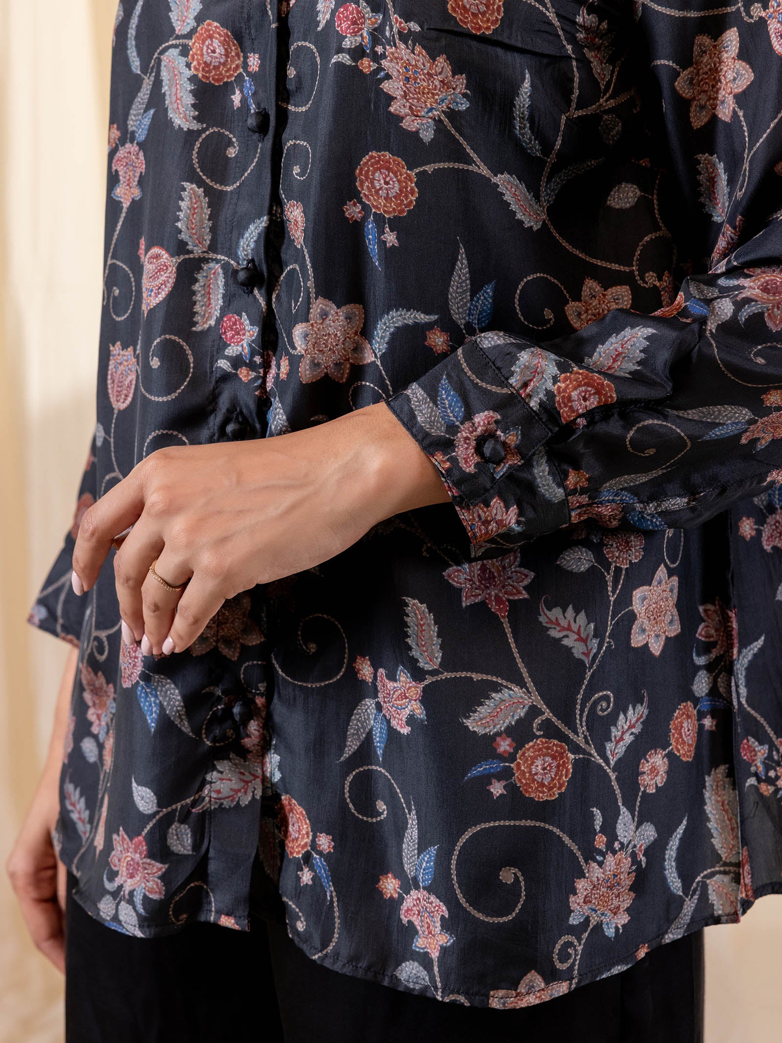 Vogue Silk Shirt - Paris