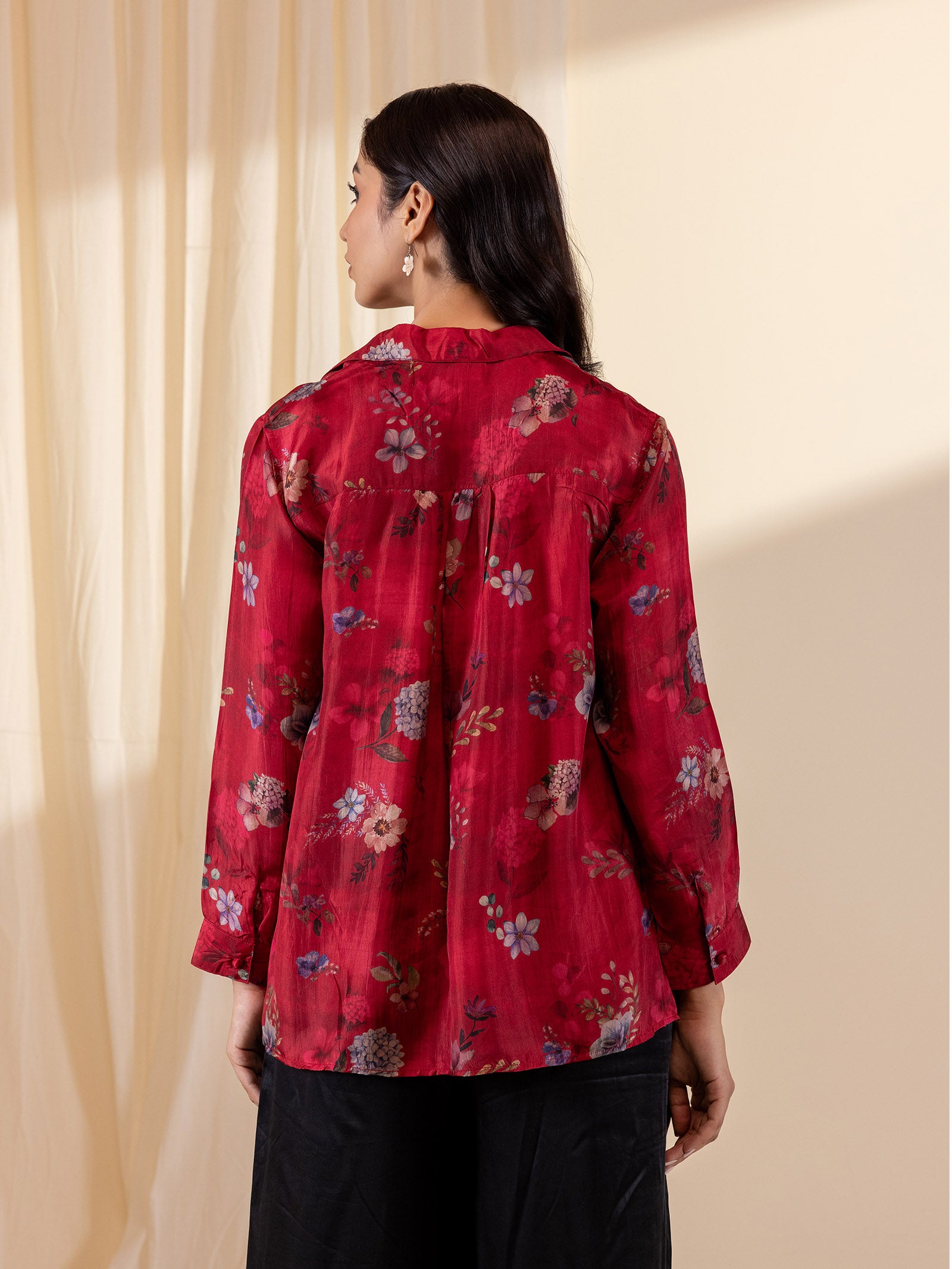 Vogue Silk Shirt - Morocco