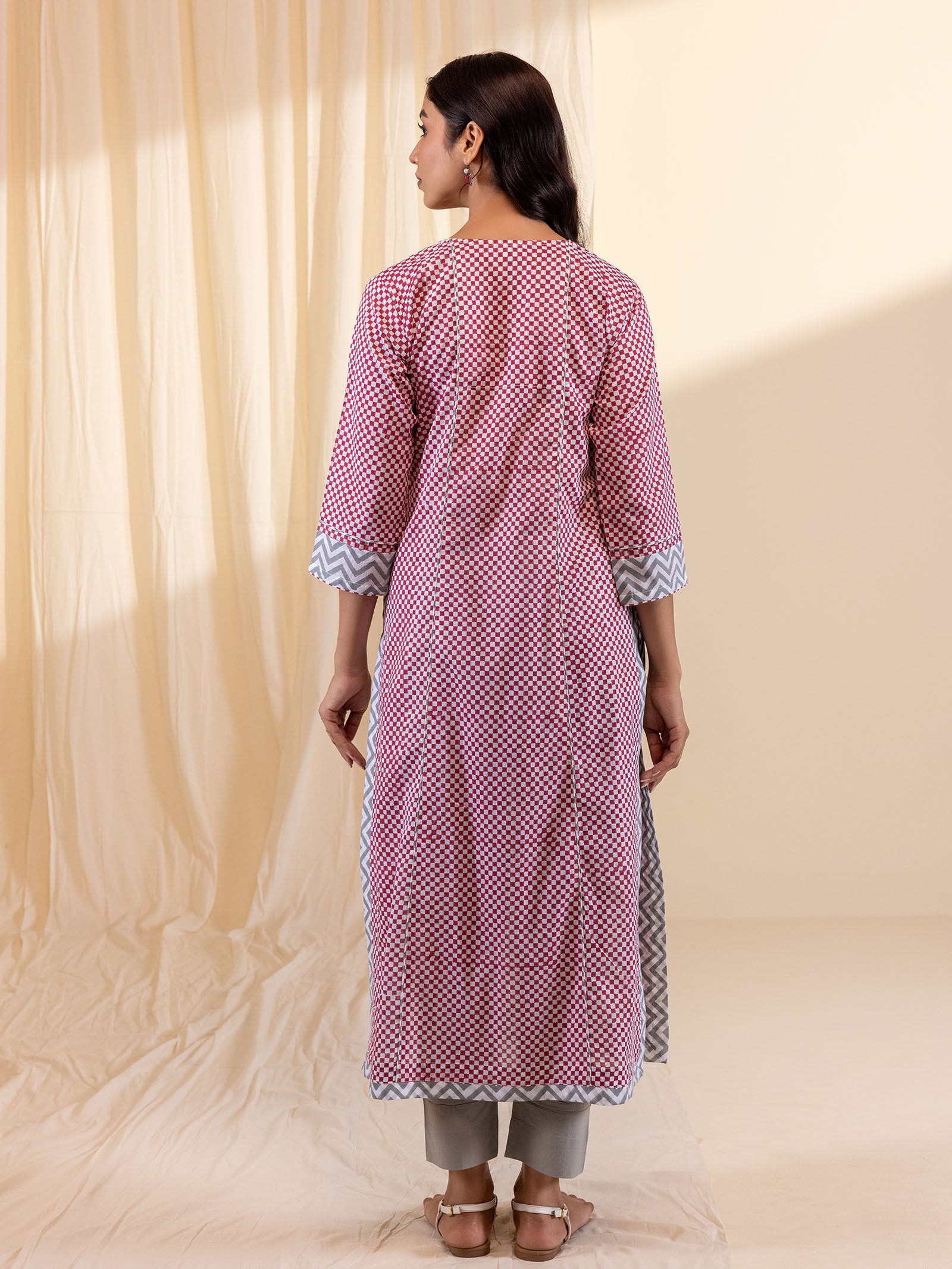 Work Wear Voile Kurta