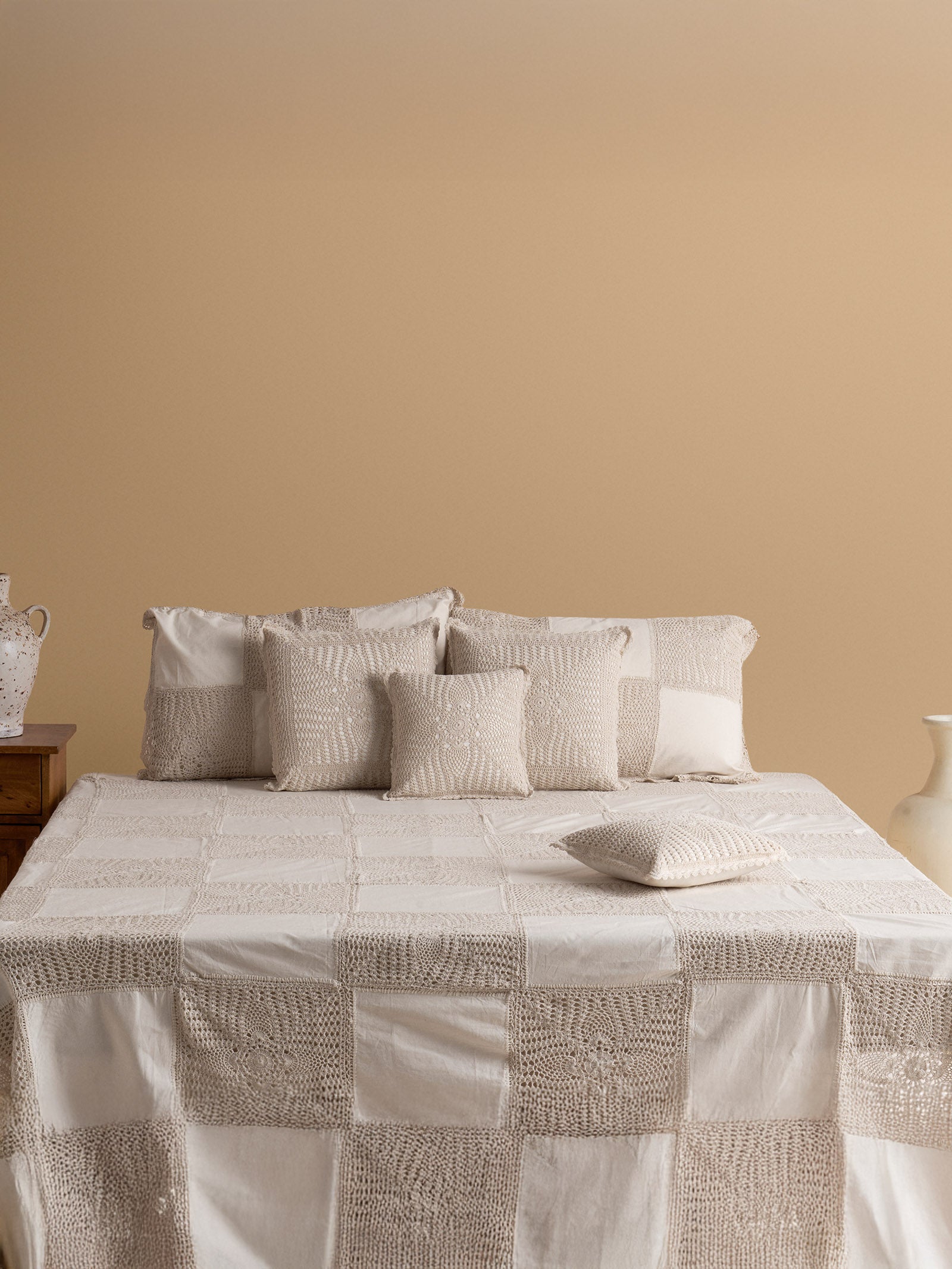 Crochet Patchwork Bed Cover