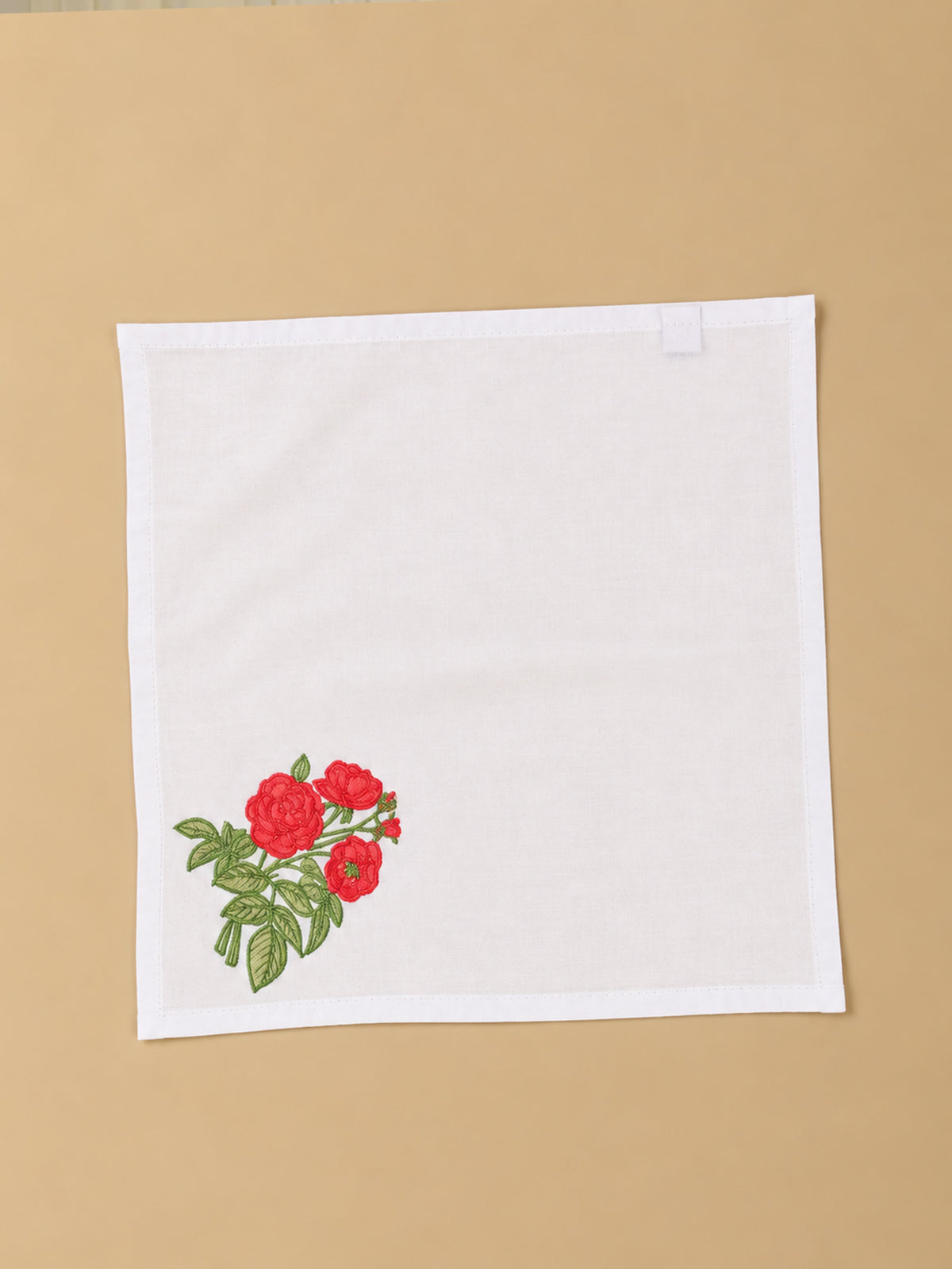 Applique Tea Napkins (Set Of 6)