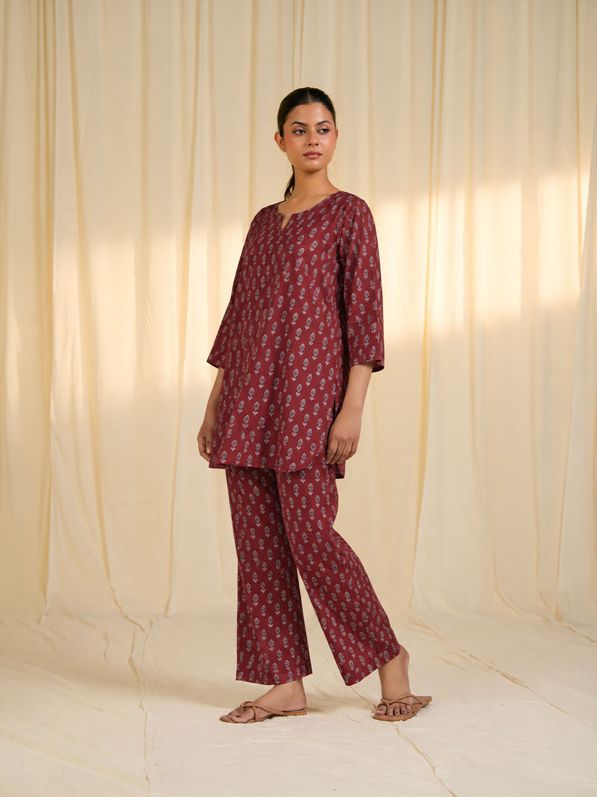 Autumn Cotton Night Suit