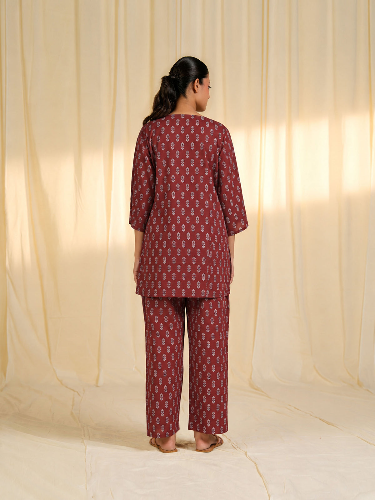 Autumn Cotton Night Suit