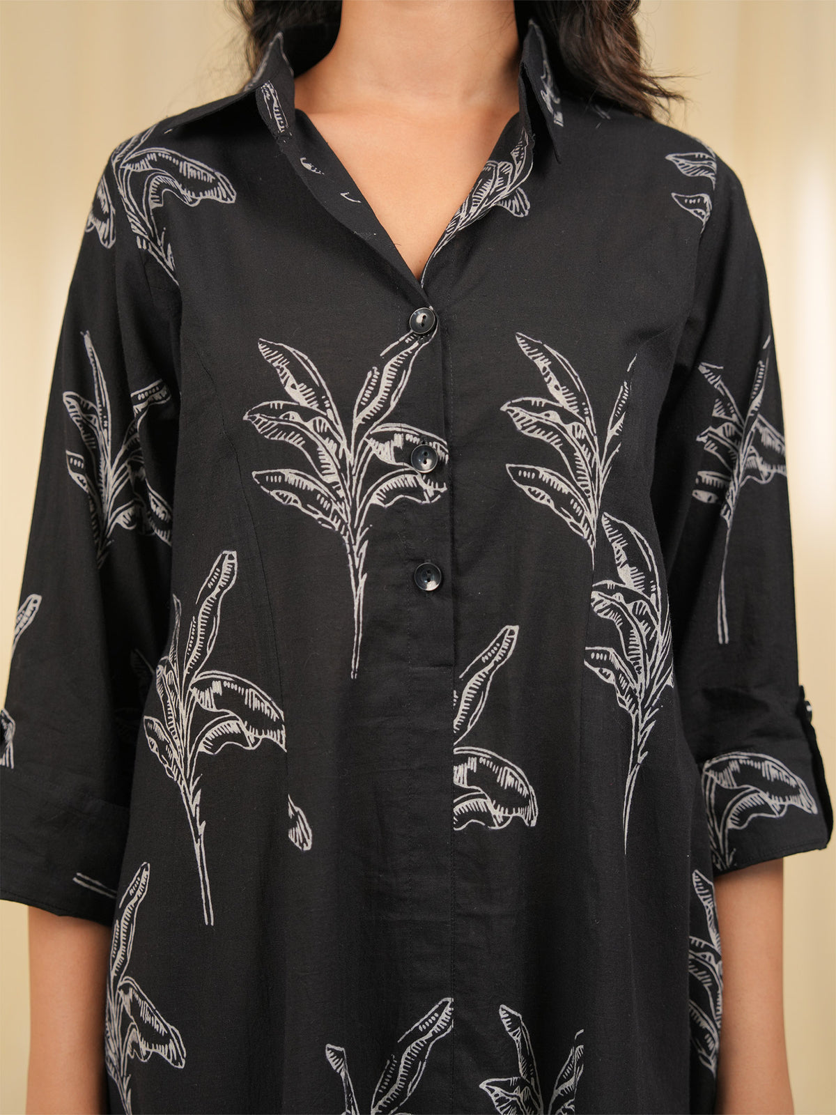 B.G. Cotton Shirt-Dress