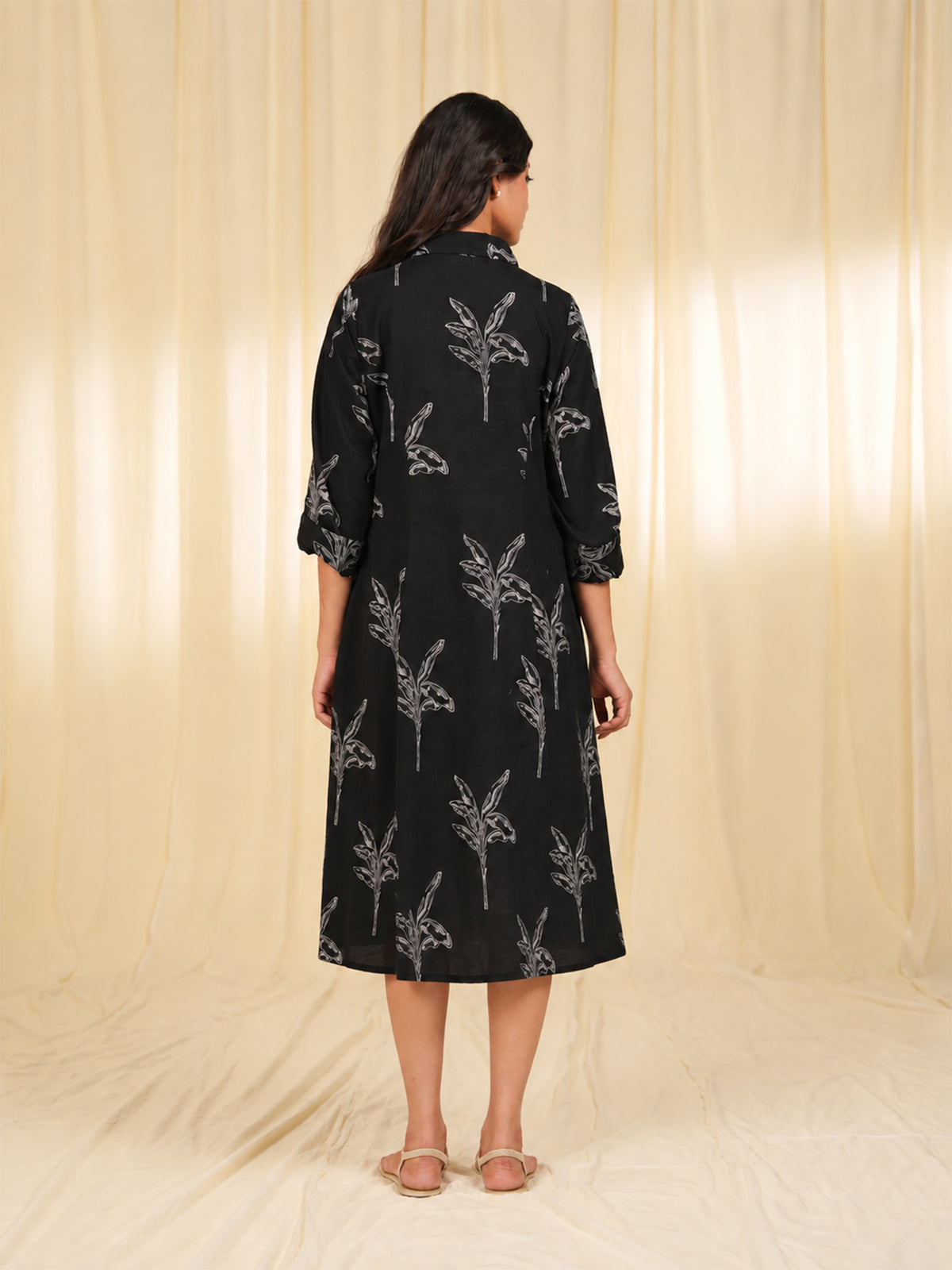 B.G. Cotton Shirt-Dress