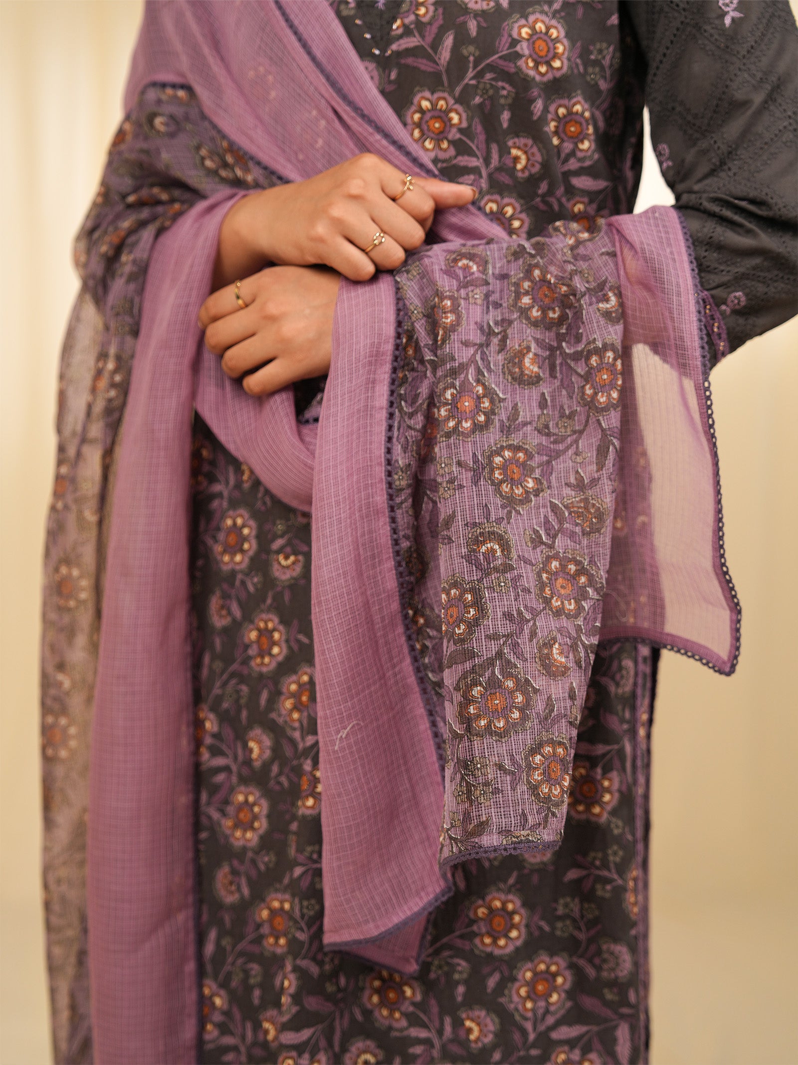 Bandra Brown Kota Dupatta