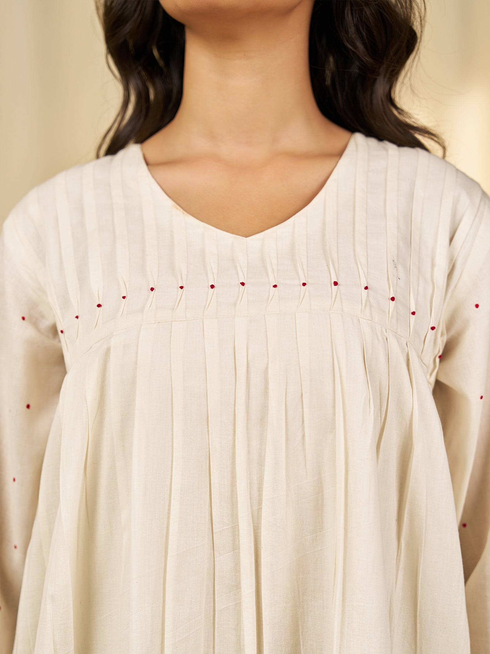 Bare Roses Voile Dress