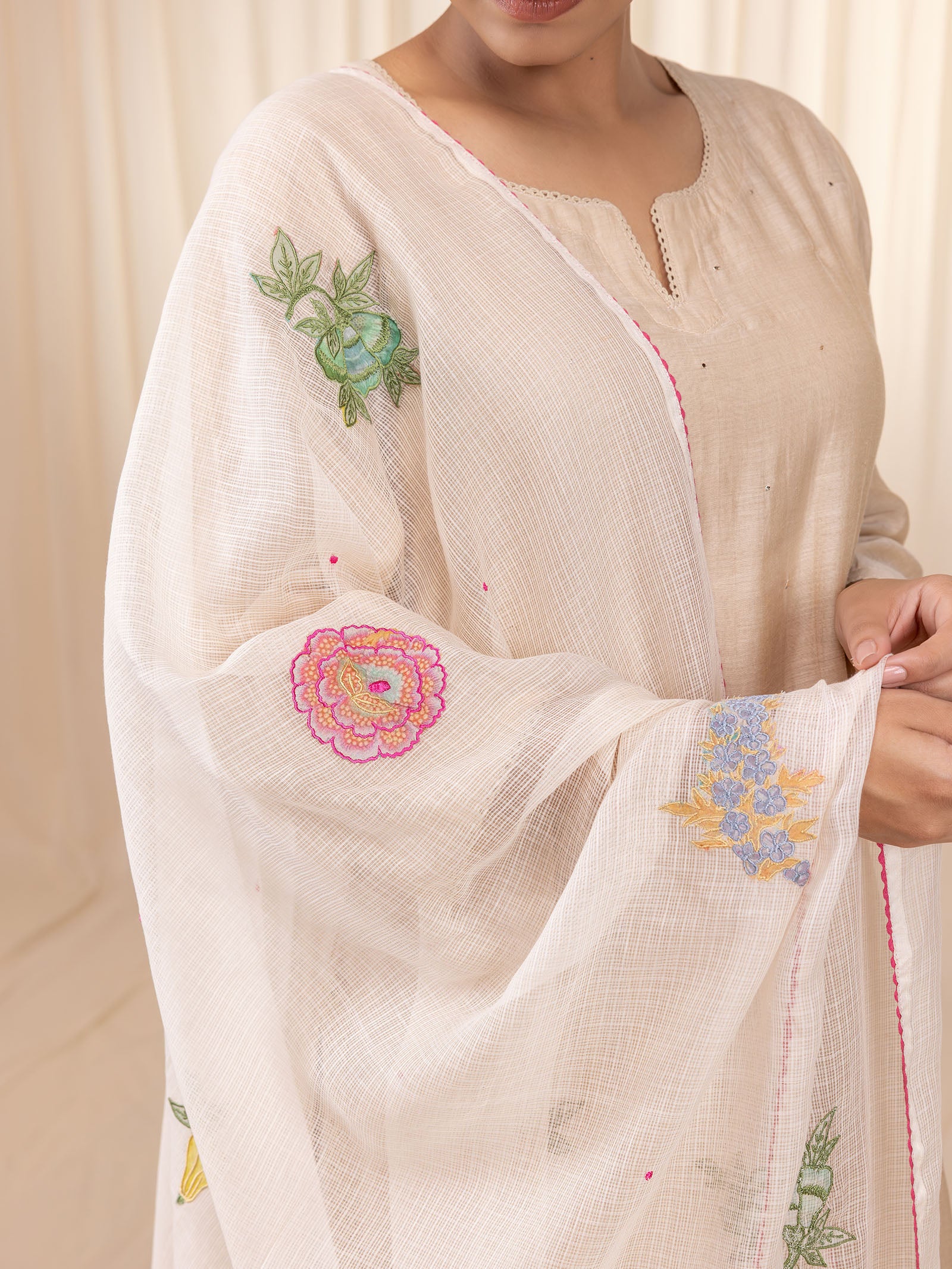 Blooming Paradise Kota Dupatta