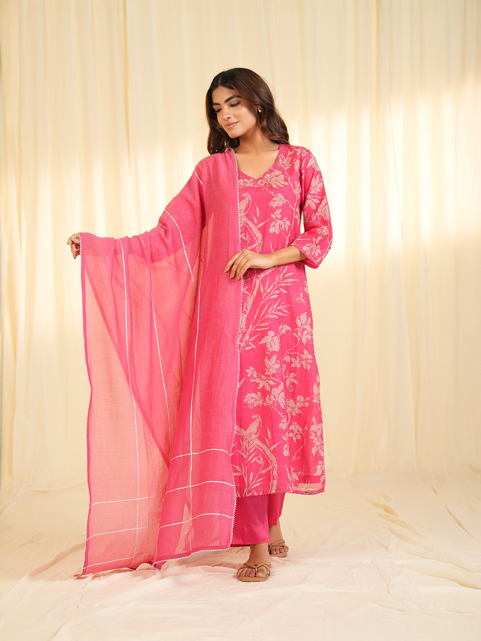 Blushwood Chanderi Dupatta