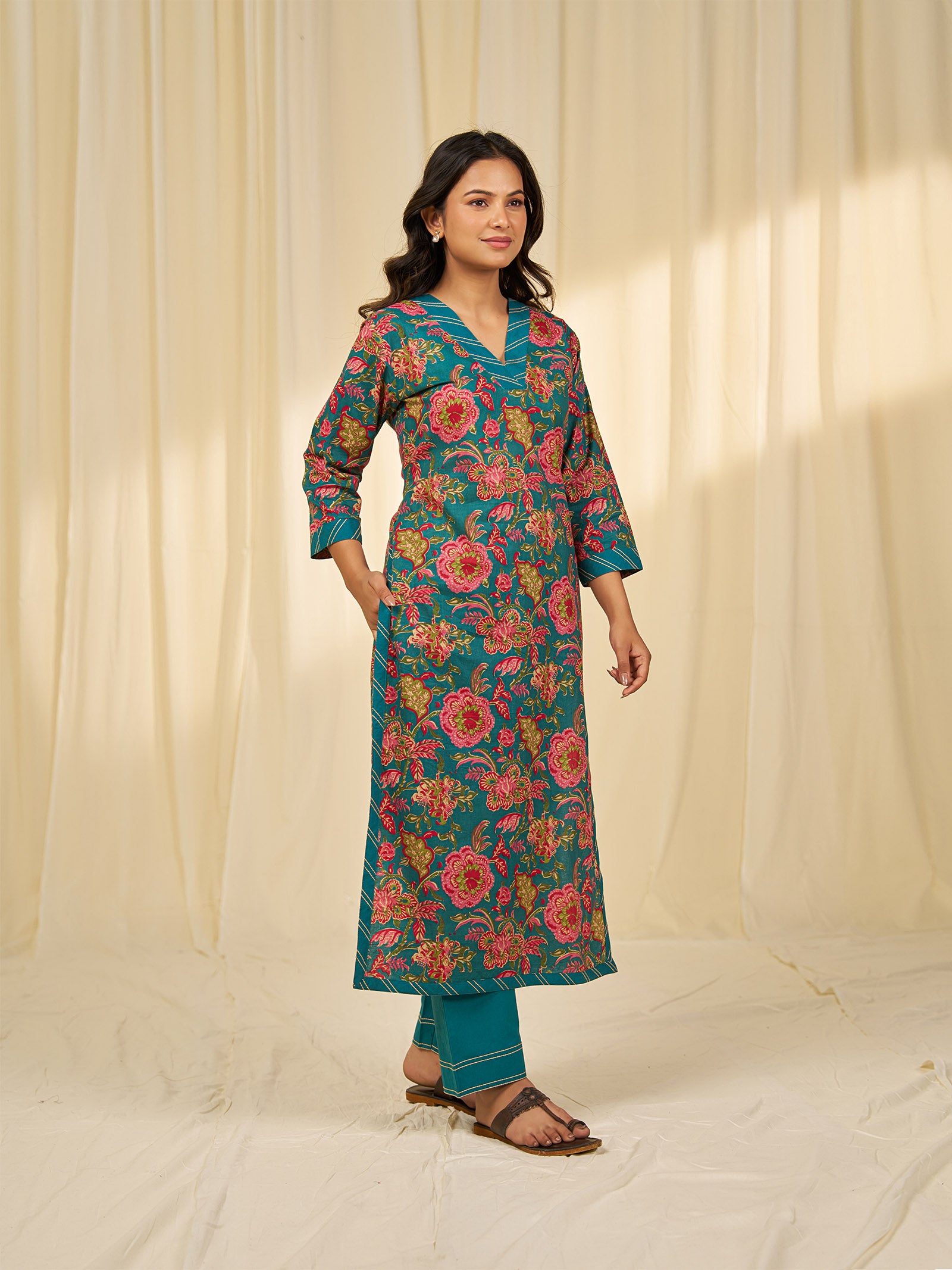 Bottle Jazz Cotton Kurta