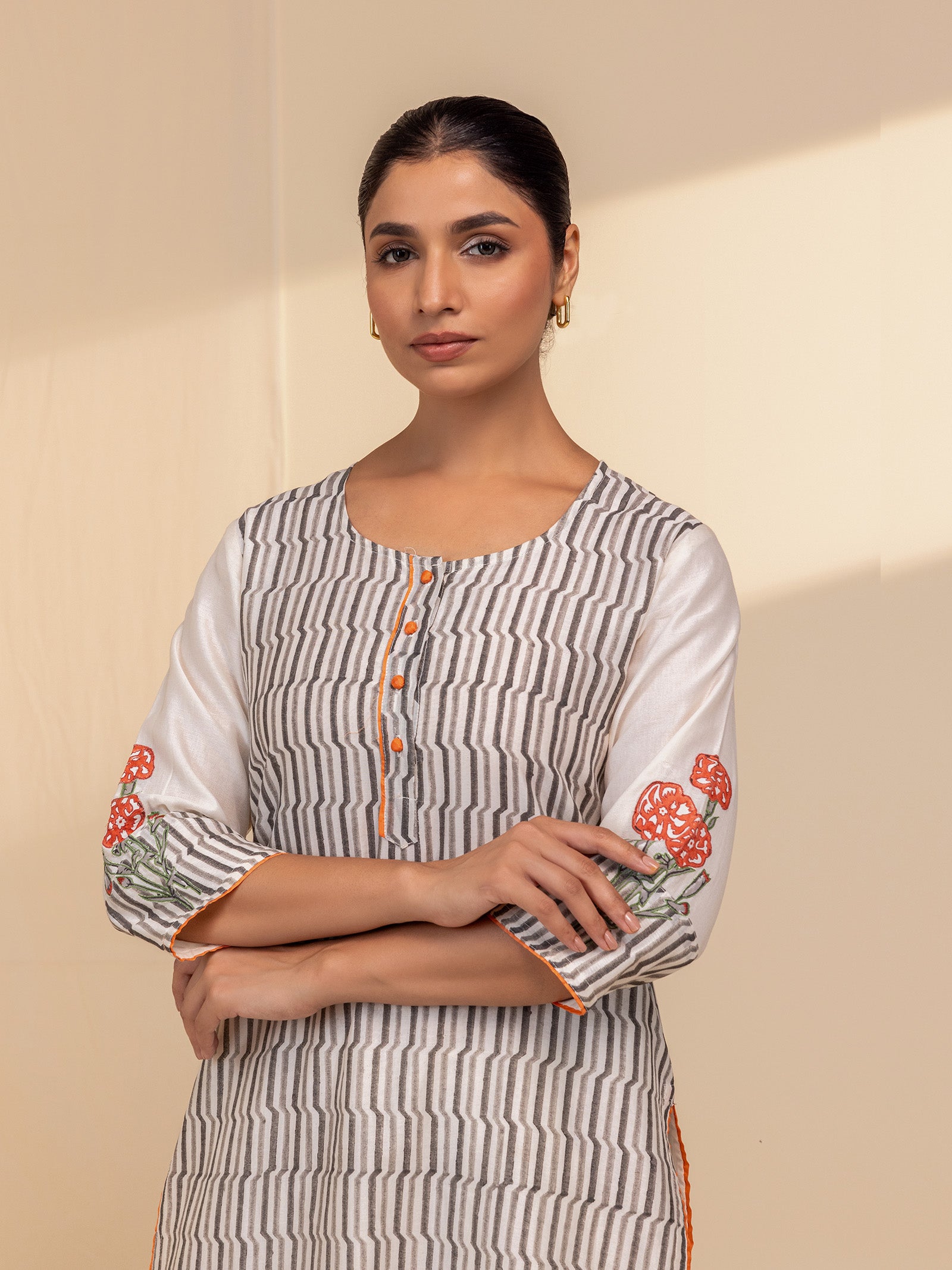 Branding Chanderi Kurta