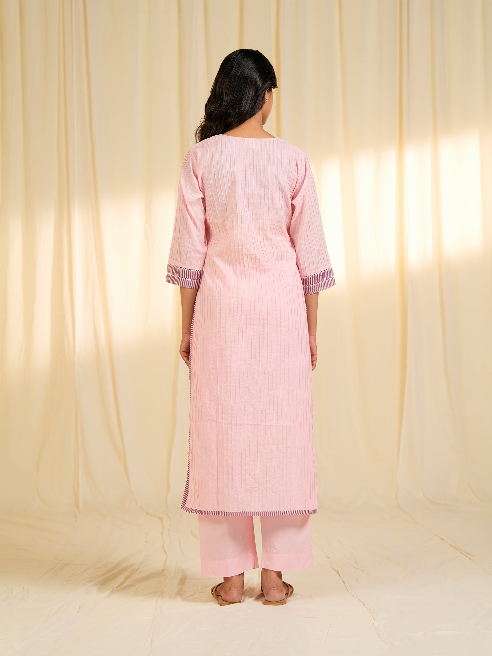 Bubble Tea Cotton Kurta