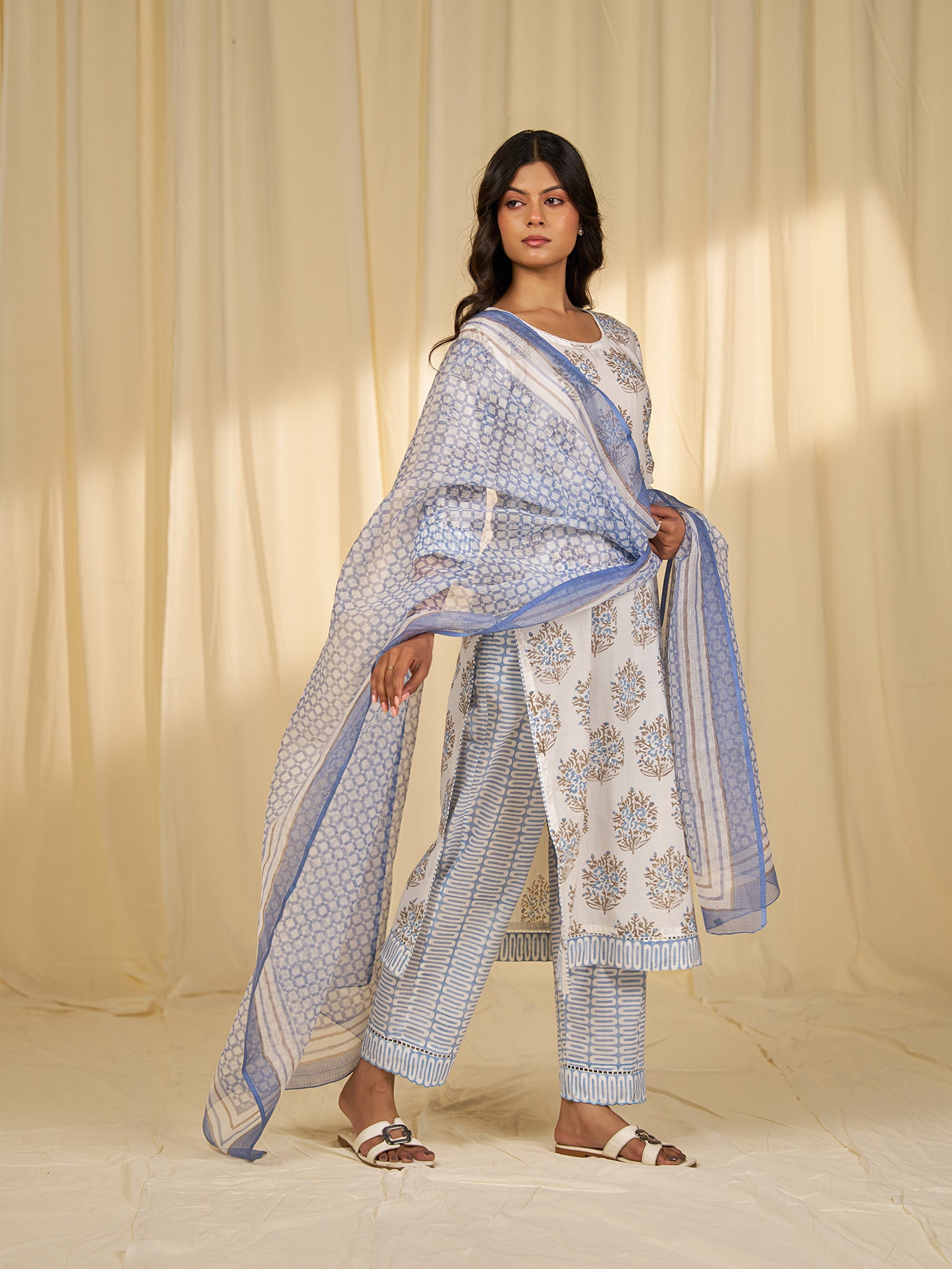 Celeste Square Kota Dupatta