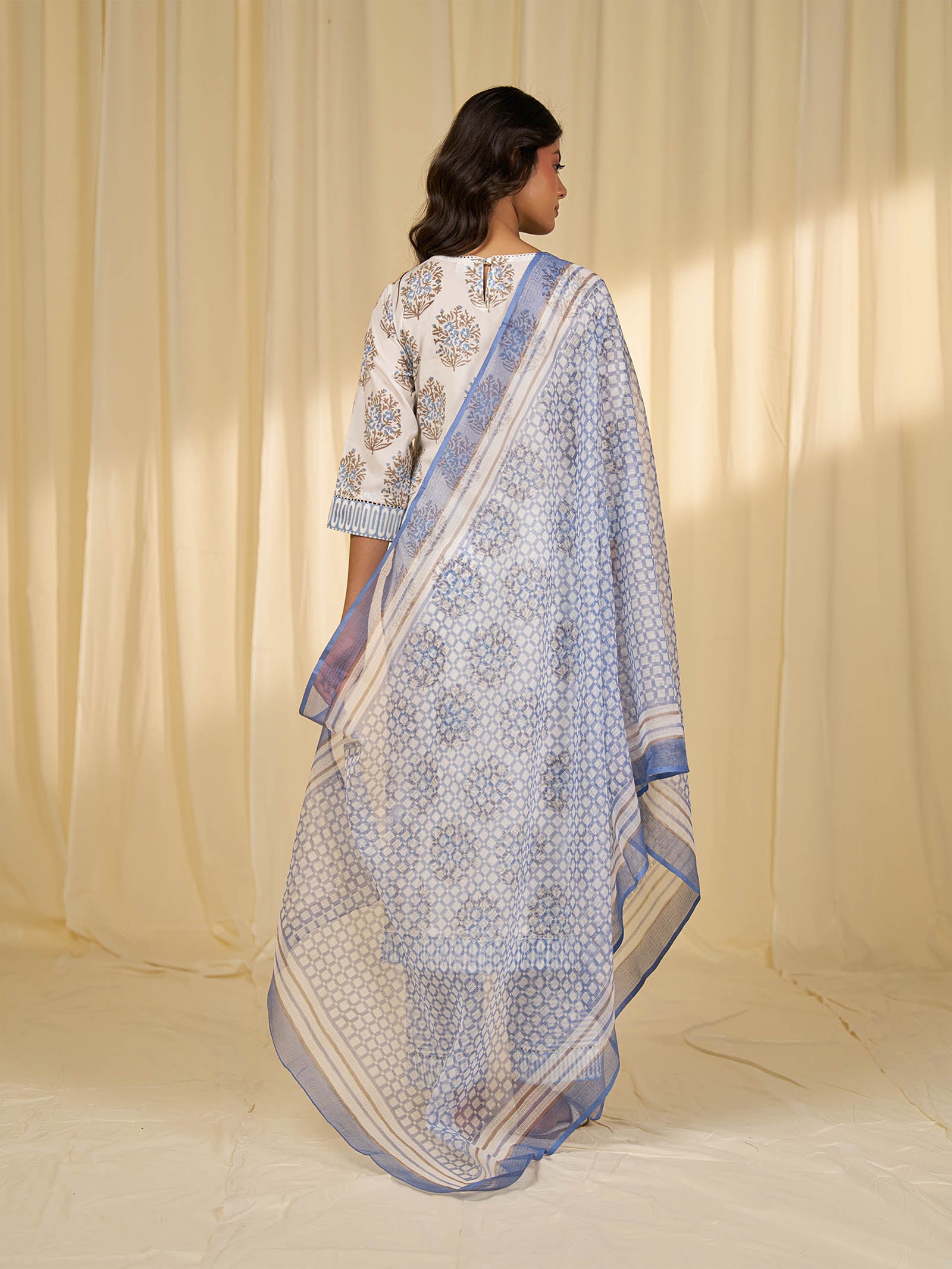 Celeste Square Kota Dupatta