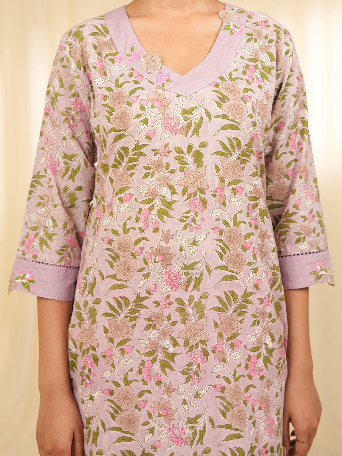 Chandigarh Chintz Cotton Kurta