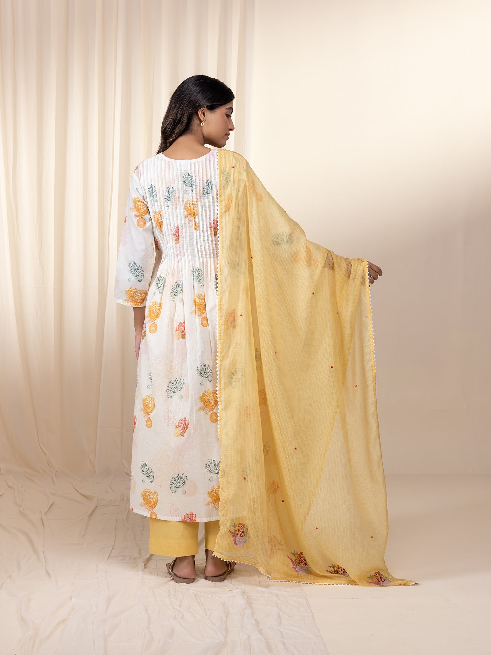 Coral Reef Kota Dupatta