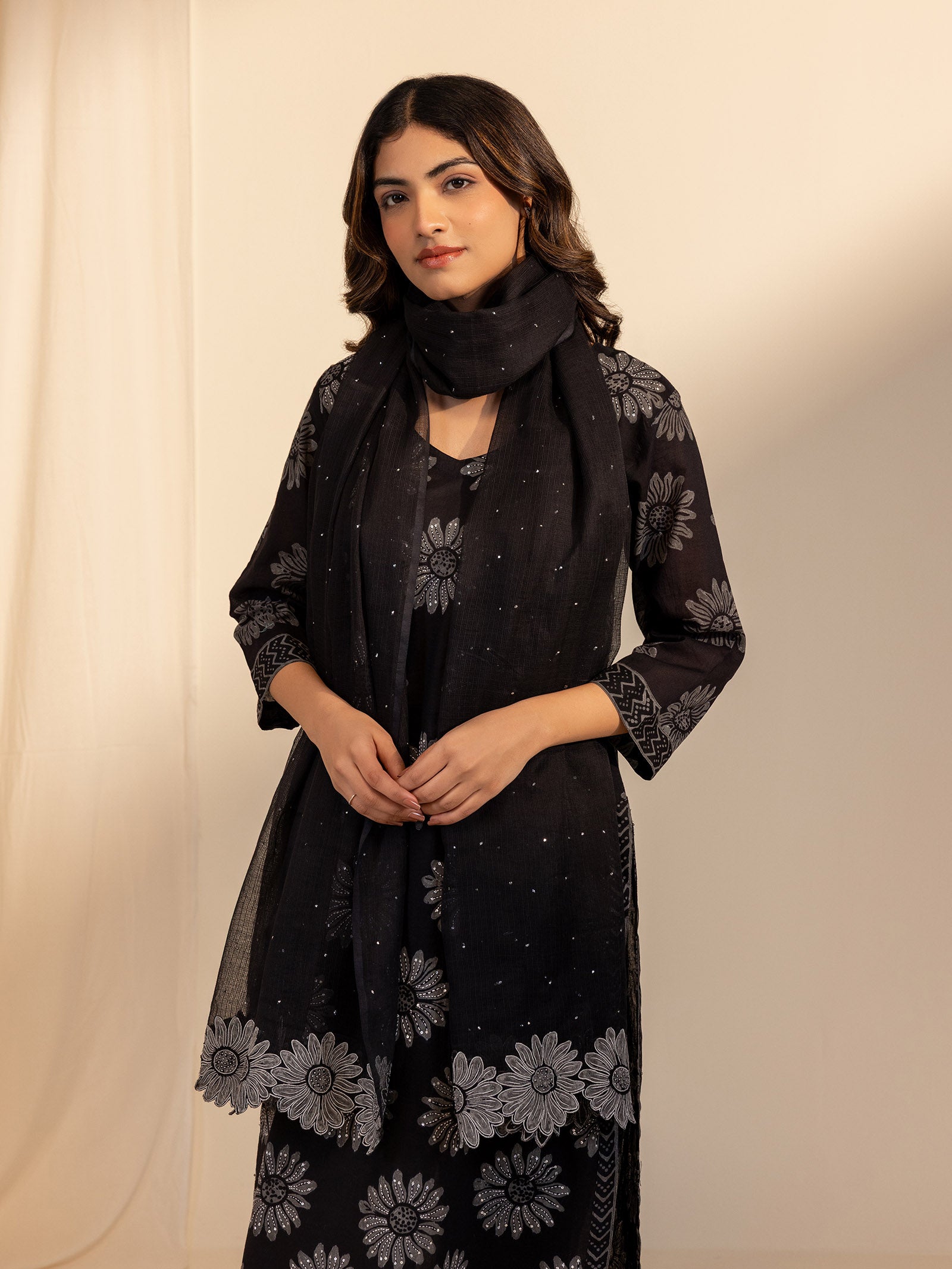 Bg Sunflower Kota Dupatta