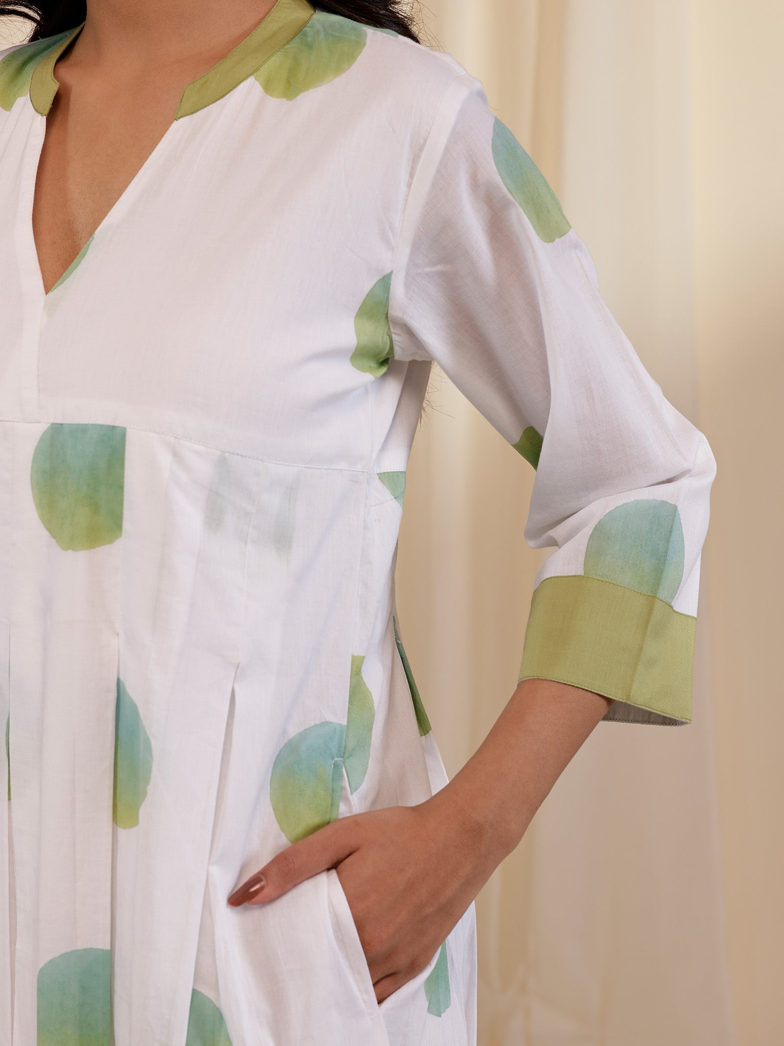 Disco Duo Cotton Dress