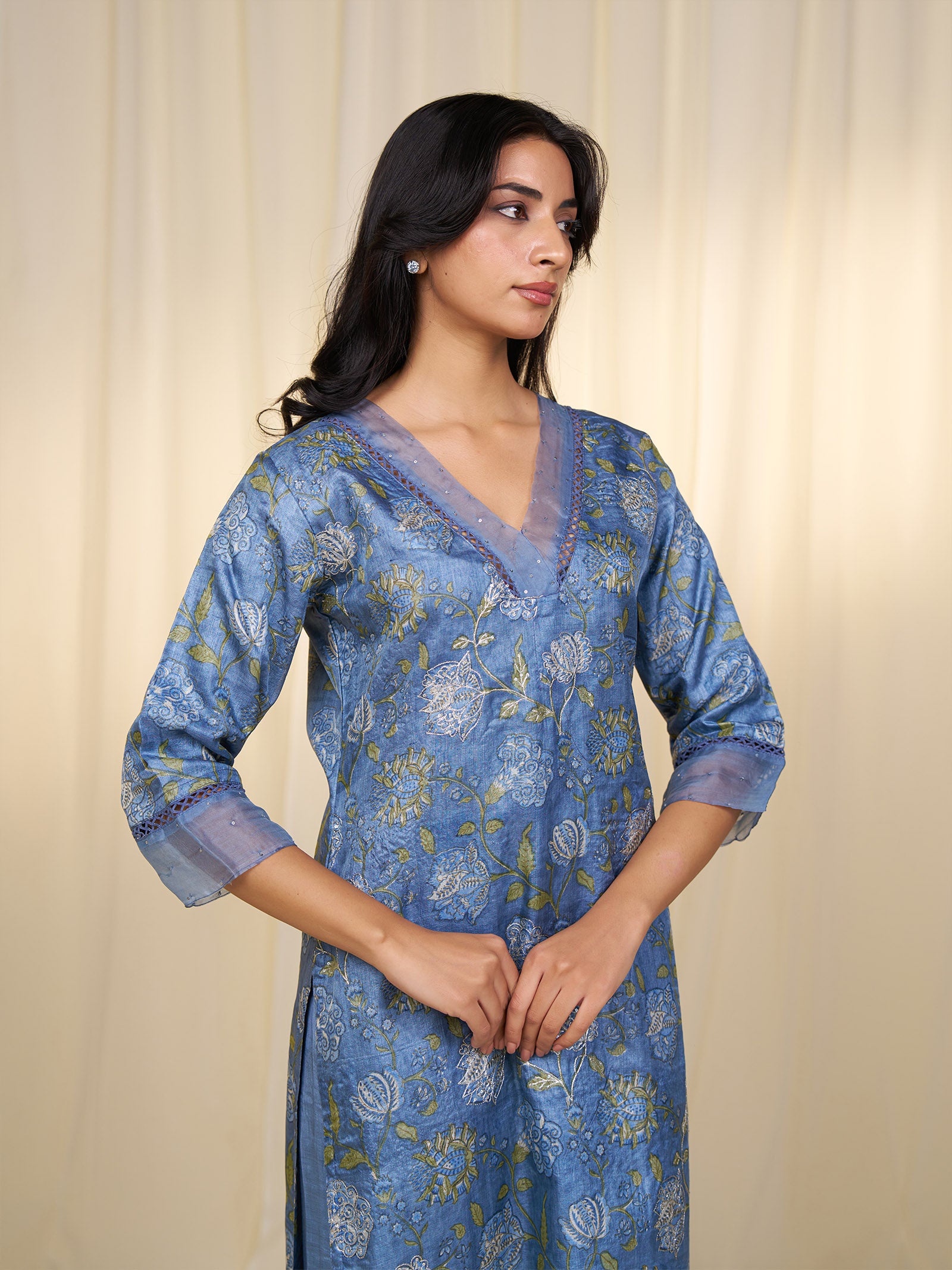 Neel Tara Silk Kurta