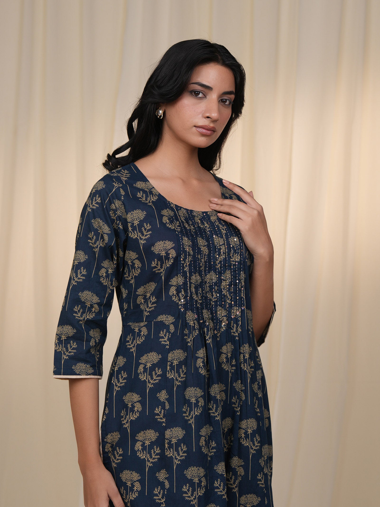 Make A Wish Cotton Kurta