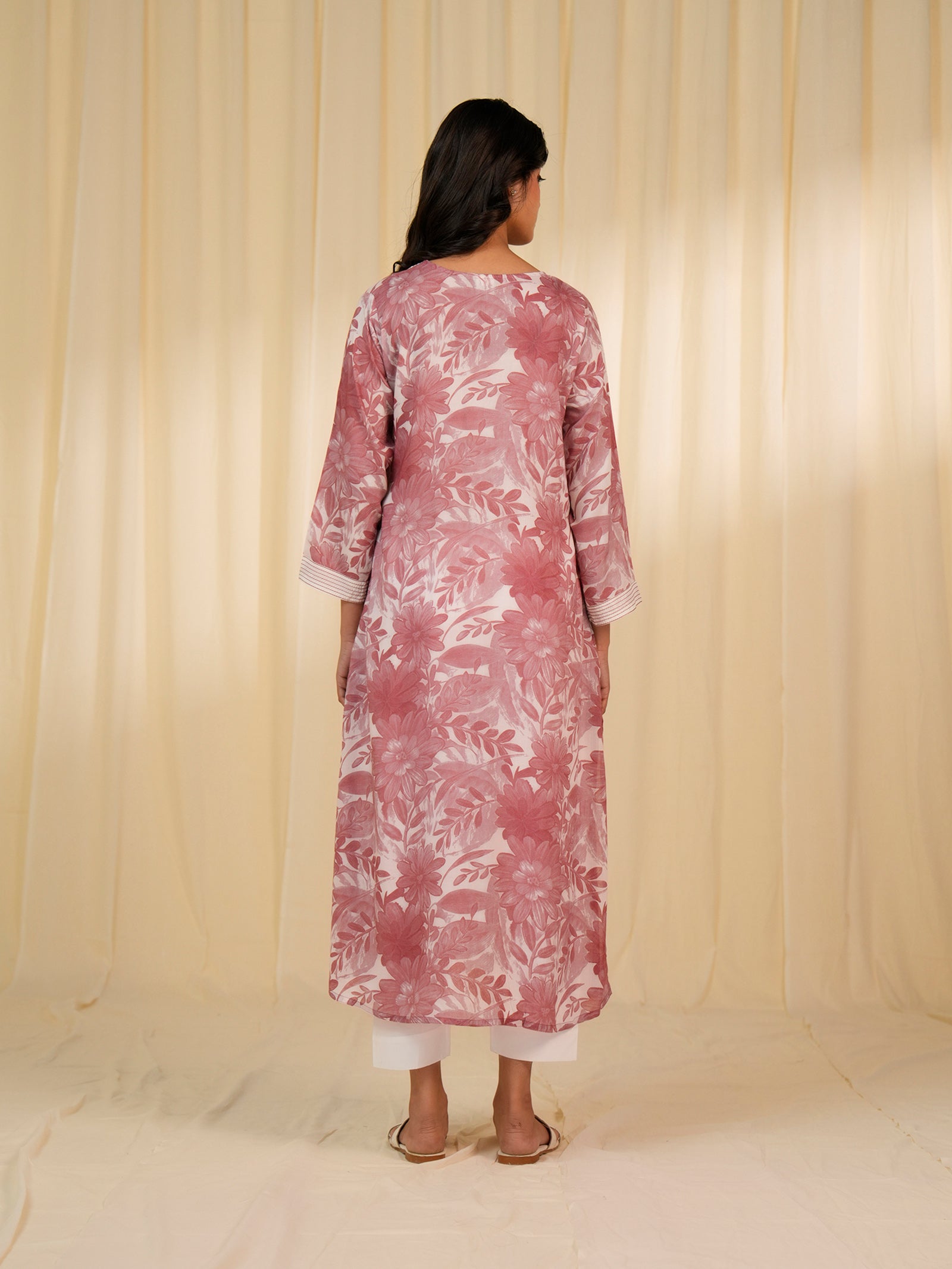 Bloom Garden Cotton Kurta