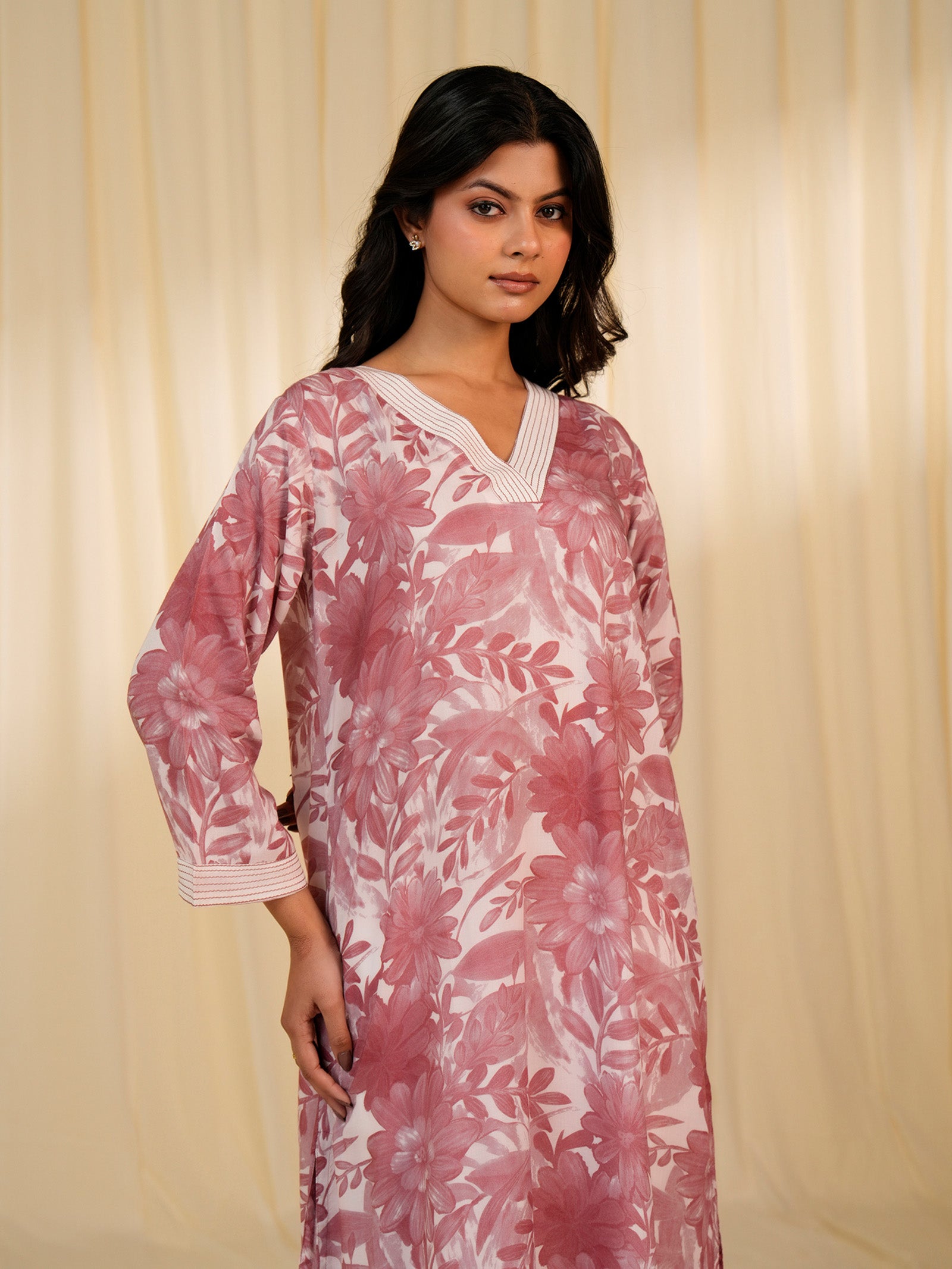 Bloom Garden Cotton Kurta