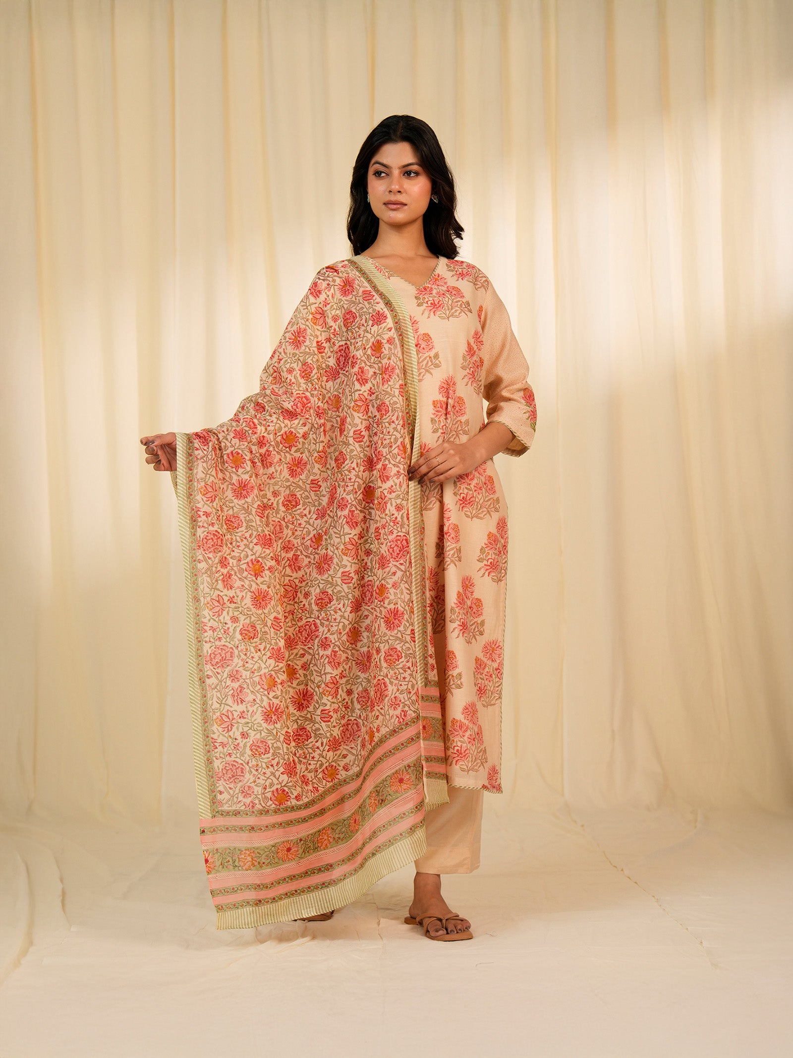 Khoobsurat Chanderi Dupatta