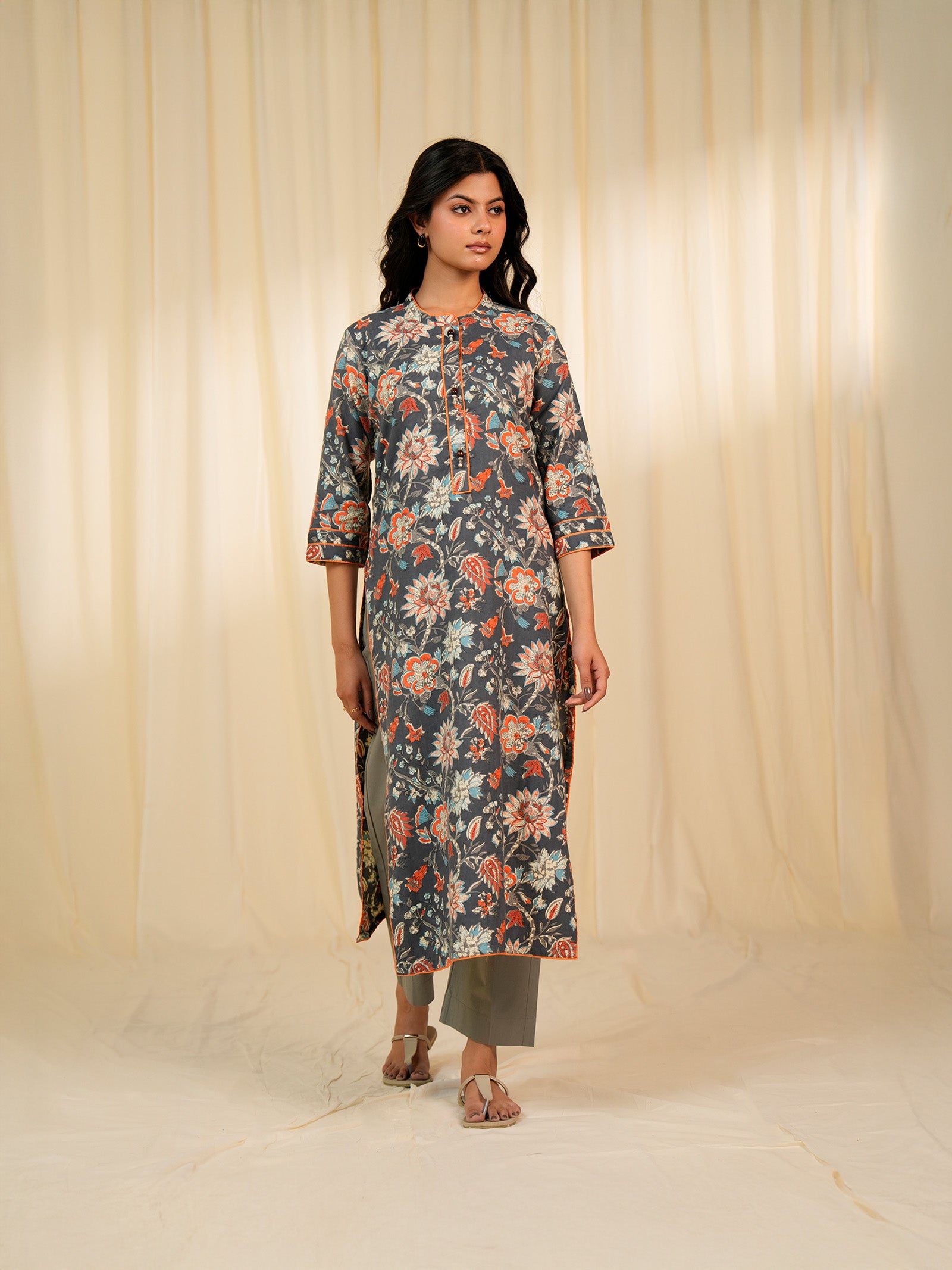 Petal Story Twill Kurta