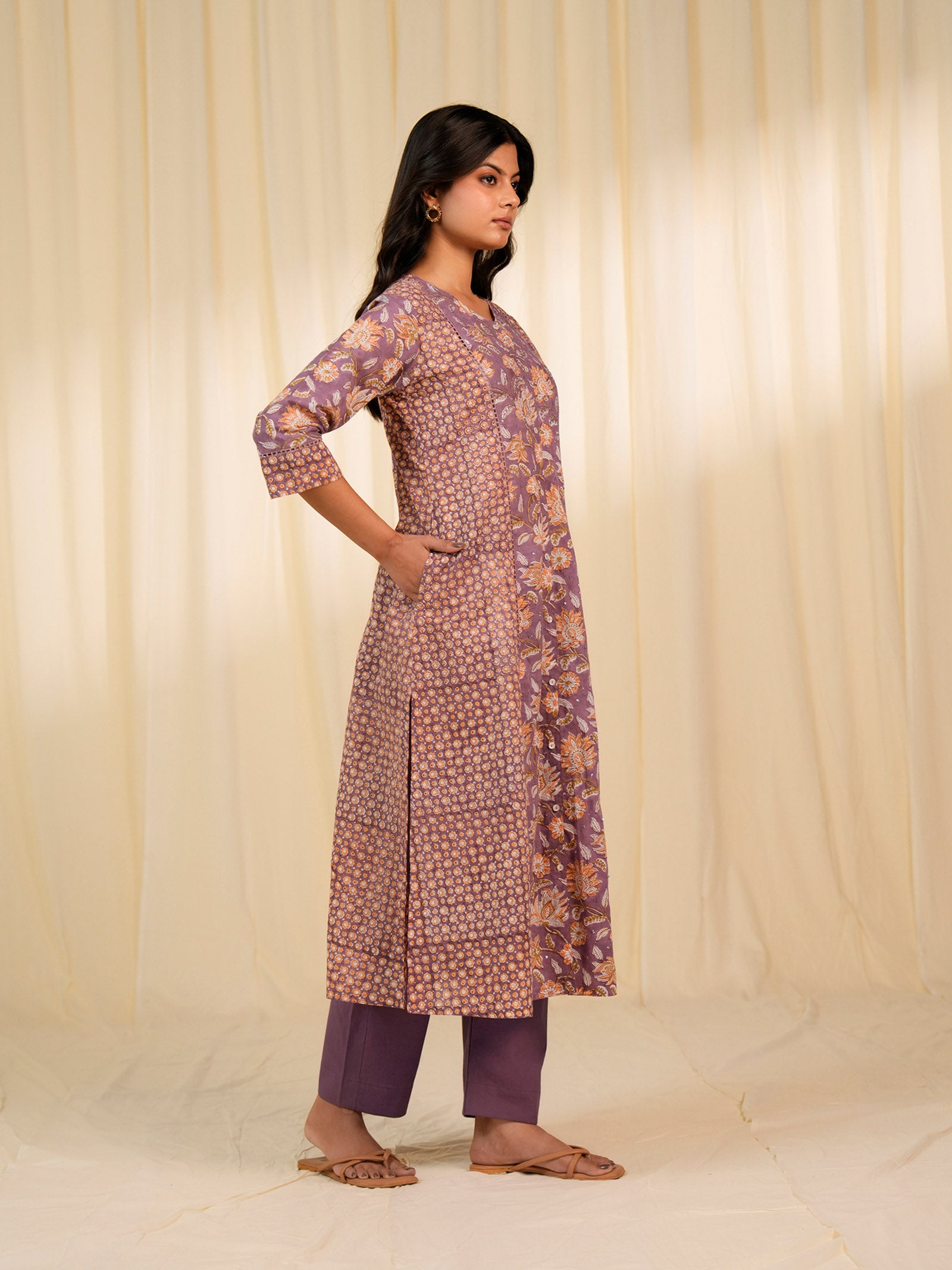 Jamun Cotton Kurta