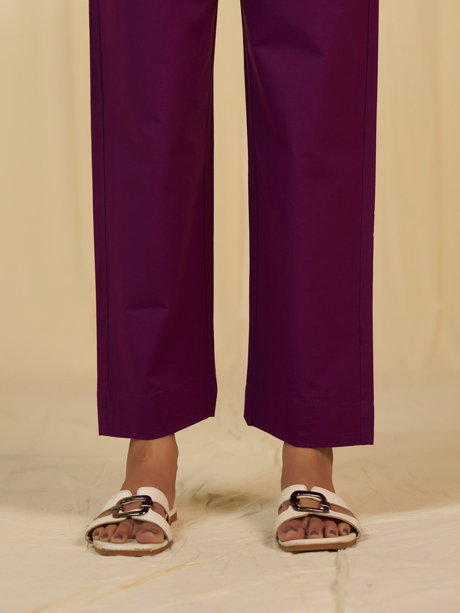 Cosmic Cotton Straight Pants