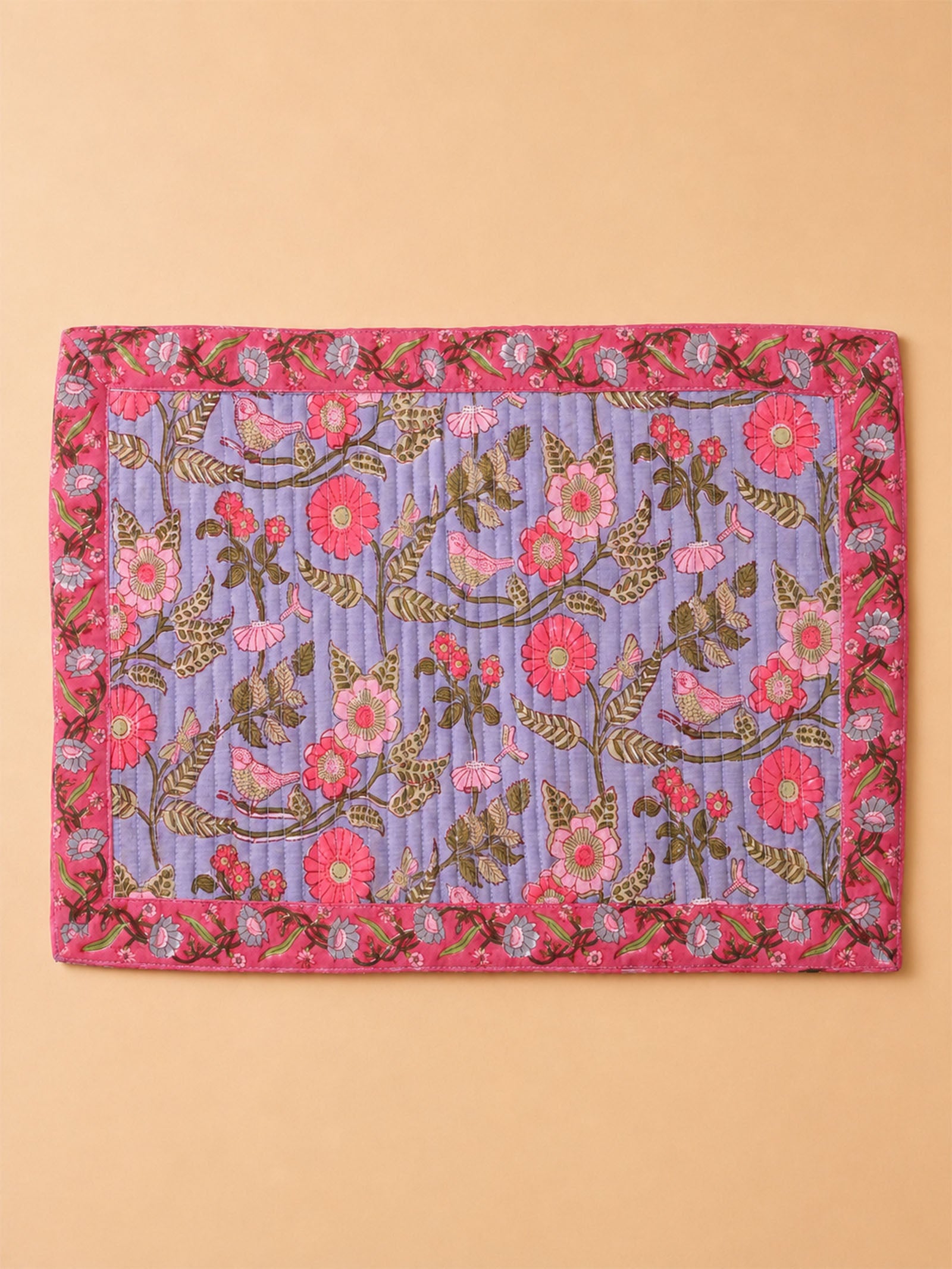 Daisy Quilted Placemat